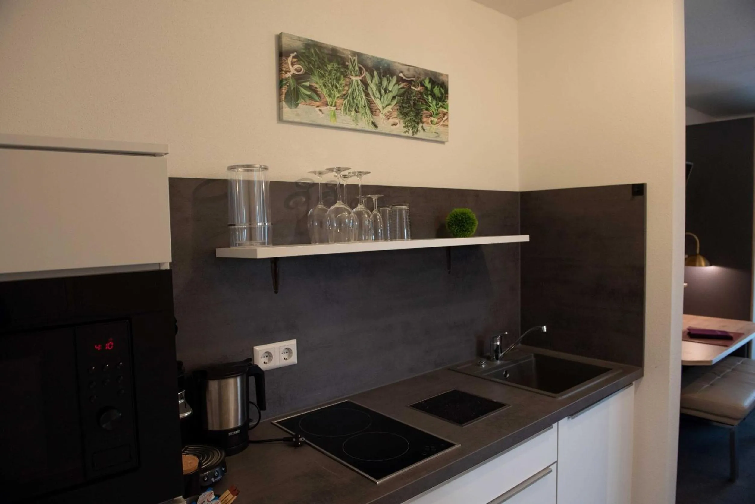 kitchen in Apartments Amtzell, Selbst-Check-in