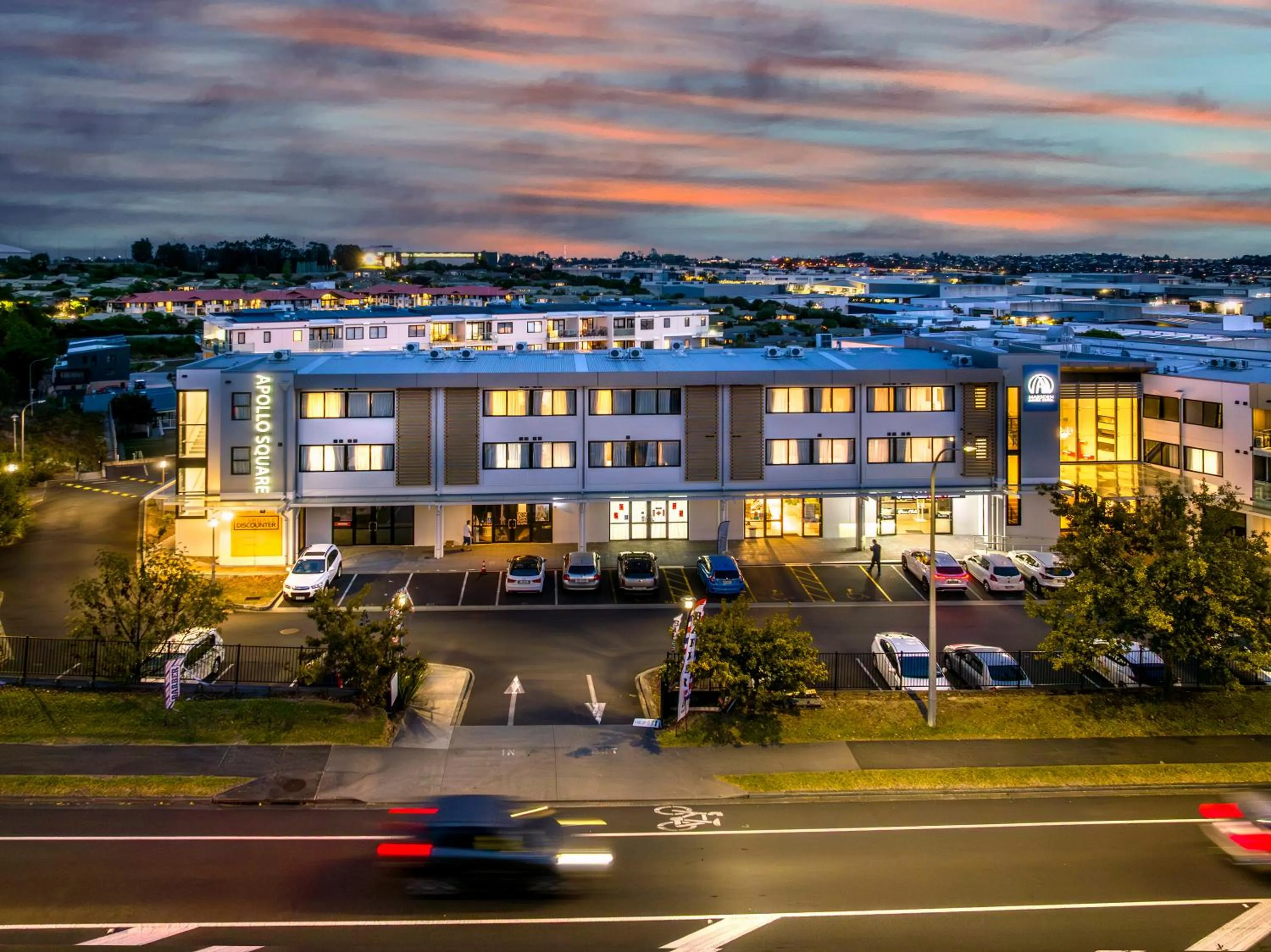 Property building in Marsden Suites Albany