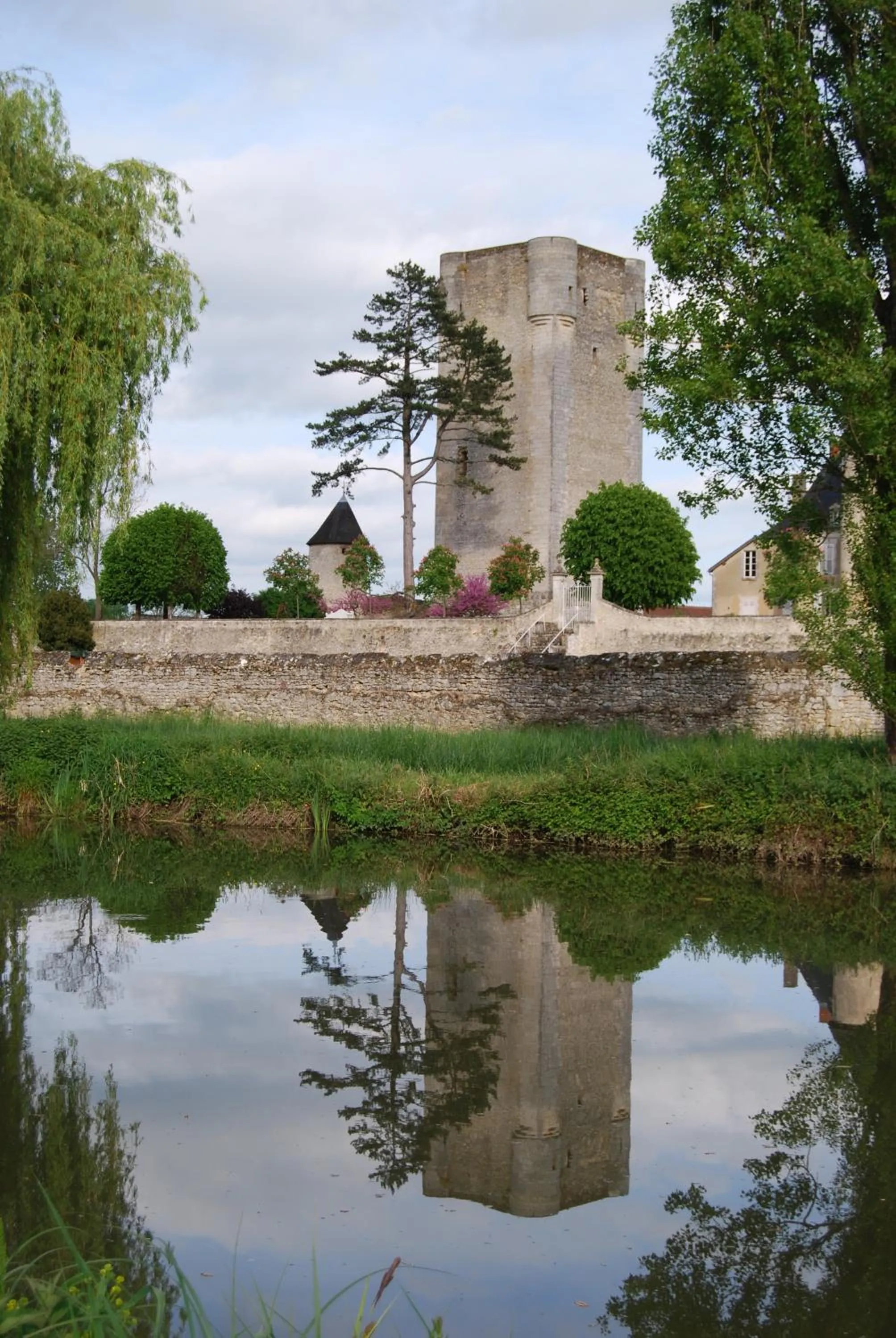 River view in Château de Mazières