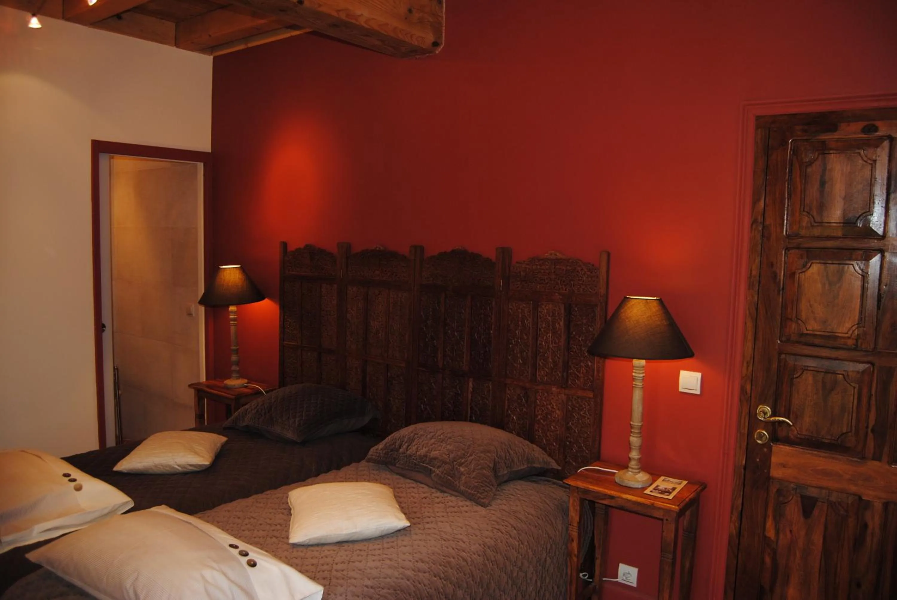 Bedroom in Château de Mazières
