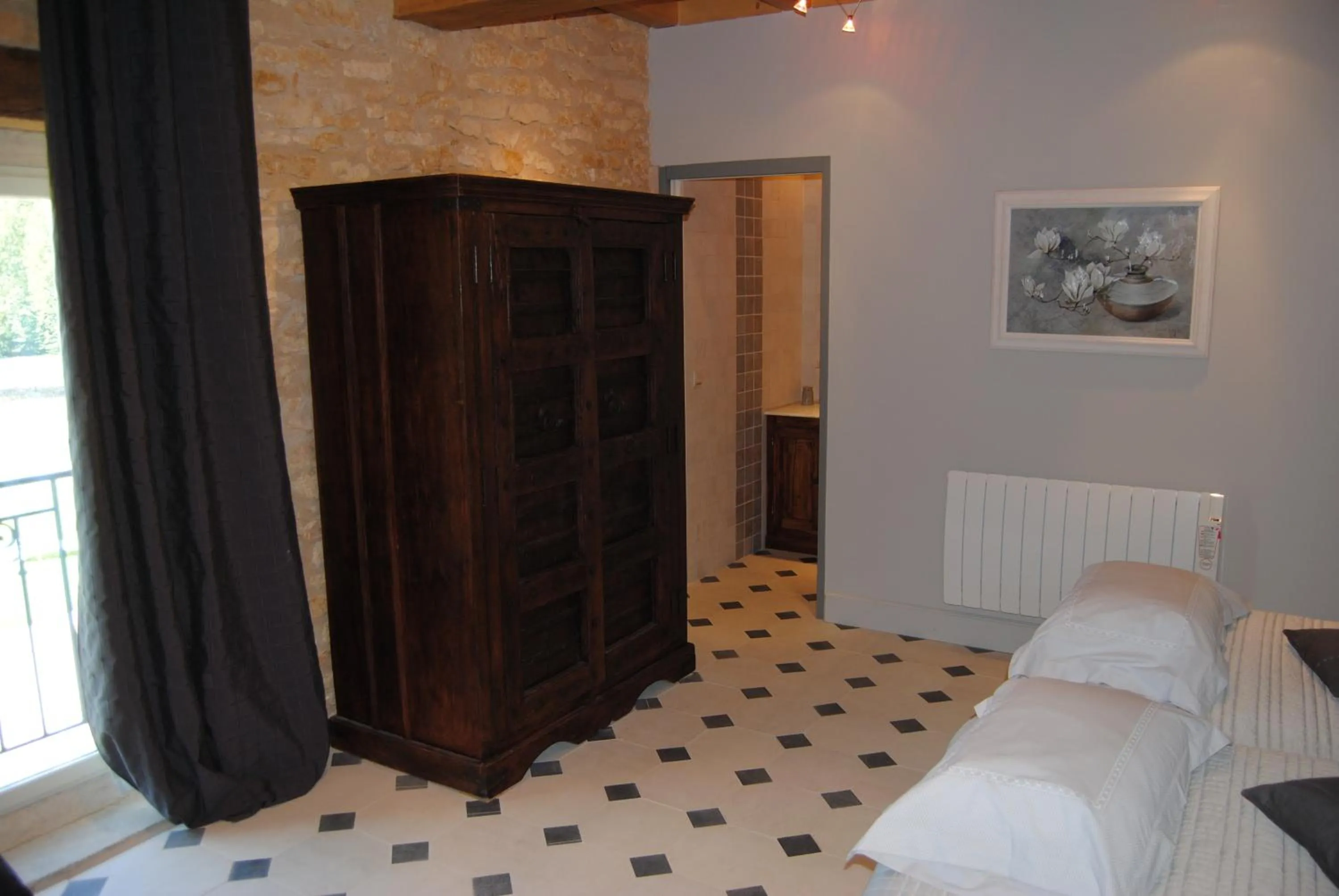 Bedroom in Château de Mazières