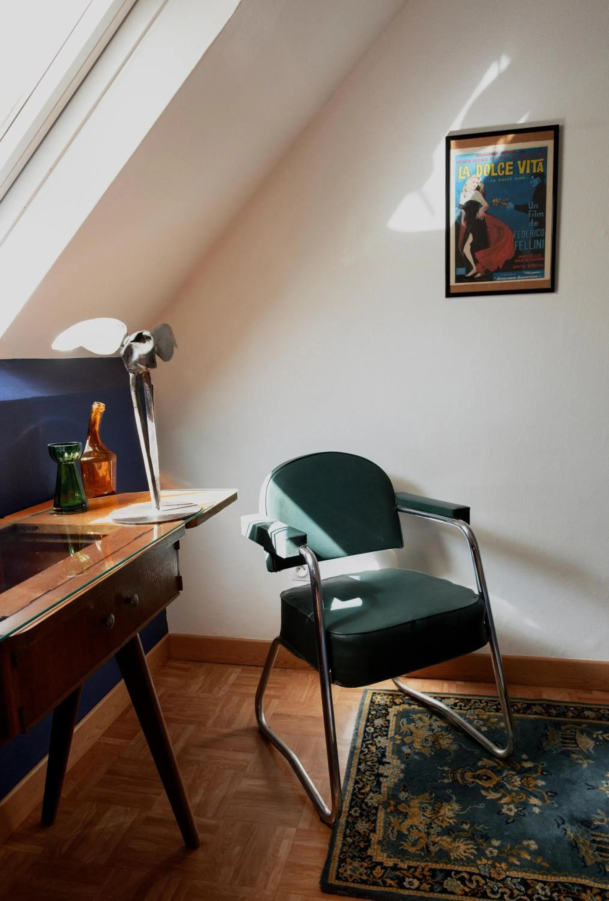 Seating area in Domaine Foray