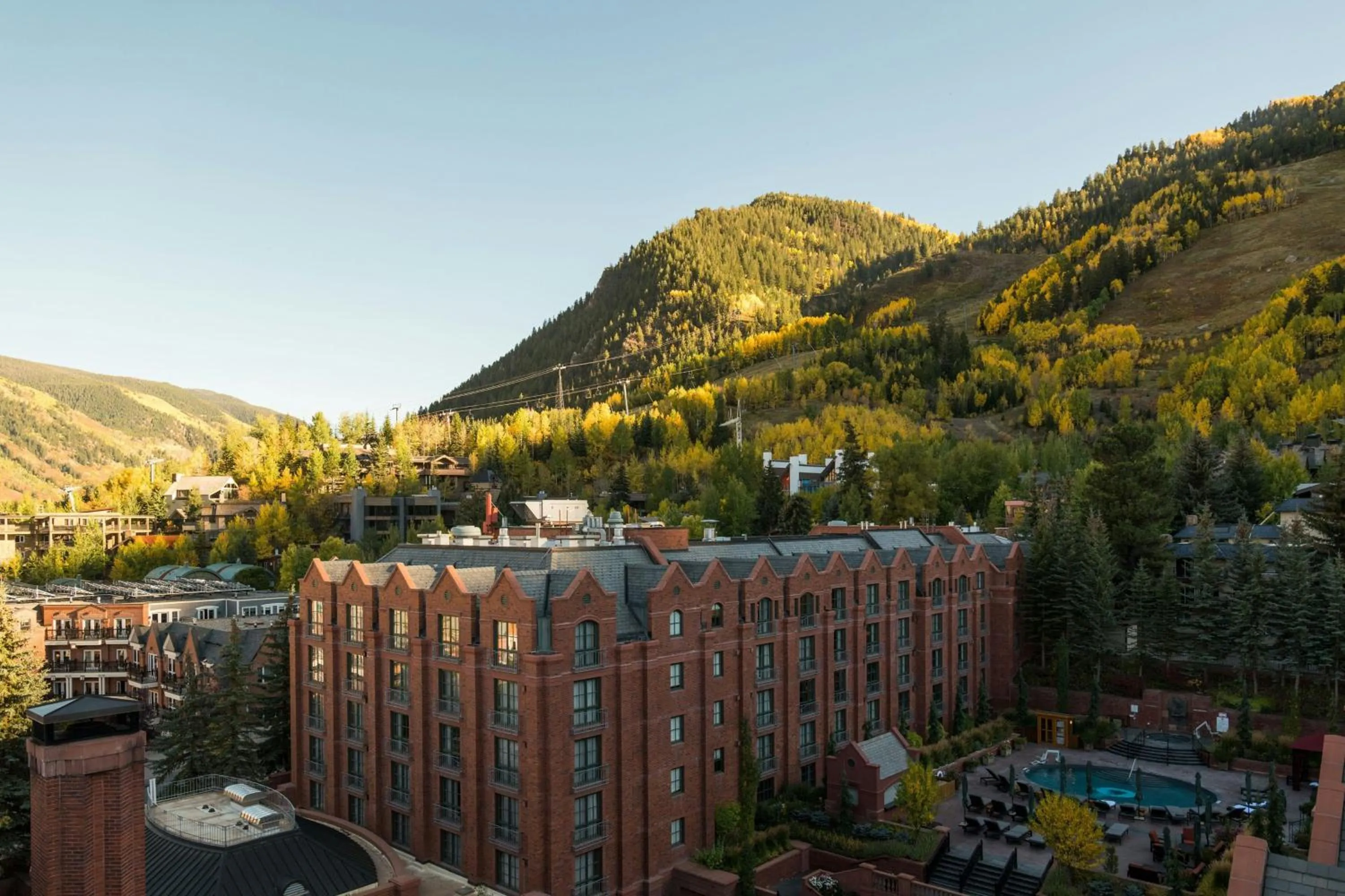 Property building in St. Regis Aspen Resort