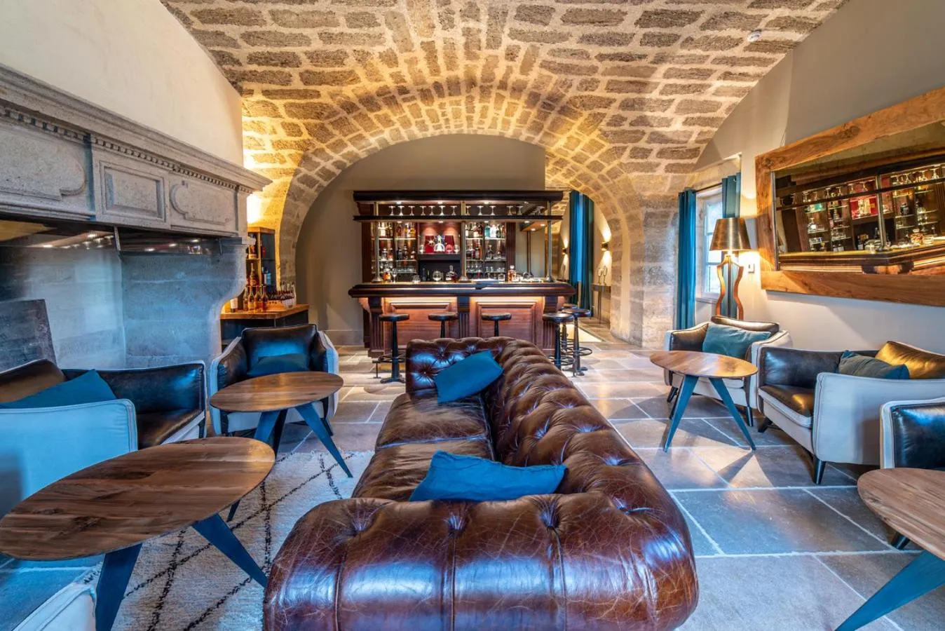 Lounge or bar in Les Chambres du Prieuré