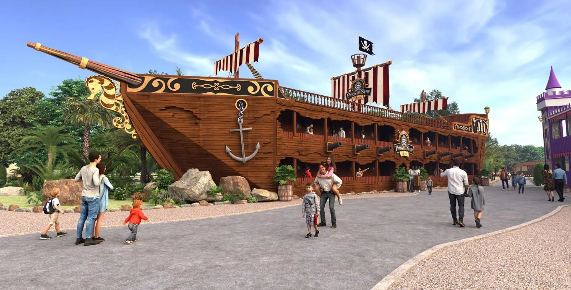 Property building in The Gulliver's Hotel