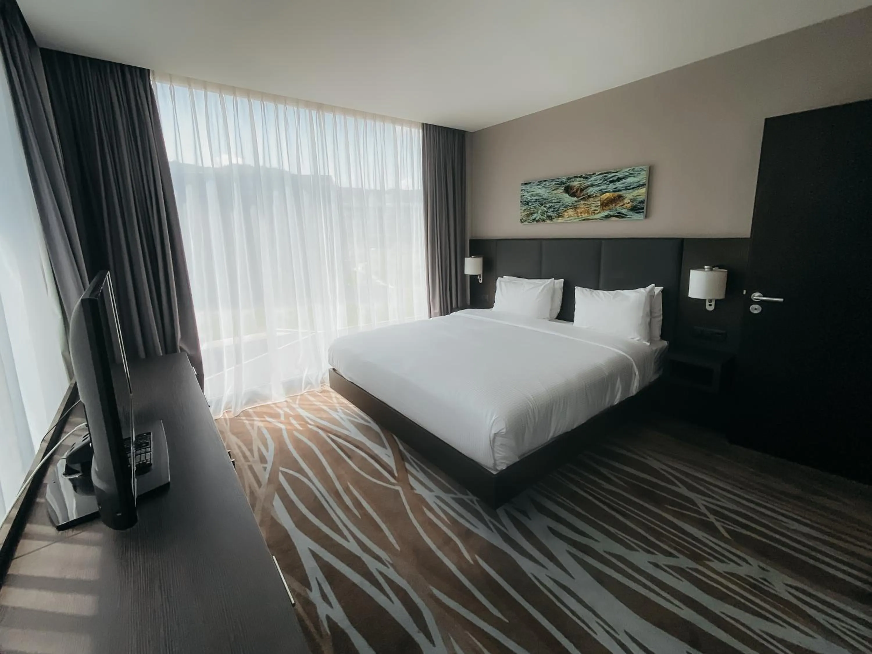 Bedroom, Bed in IIP Apartments - Self Check-In