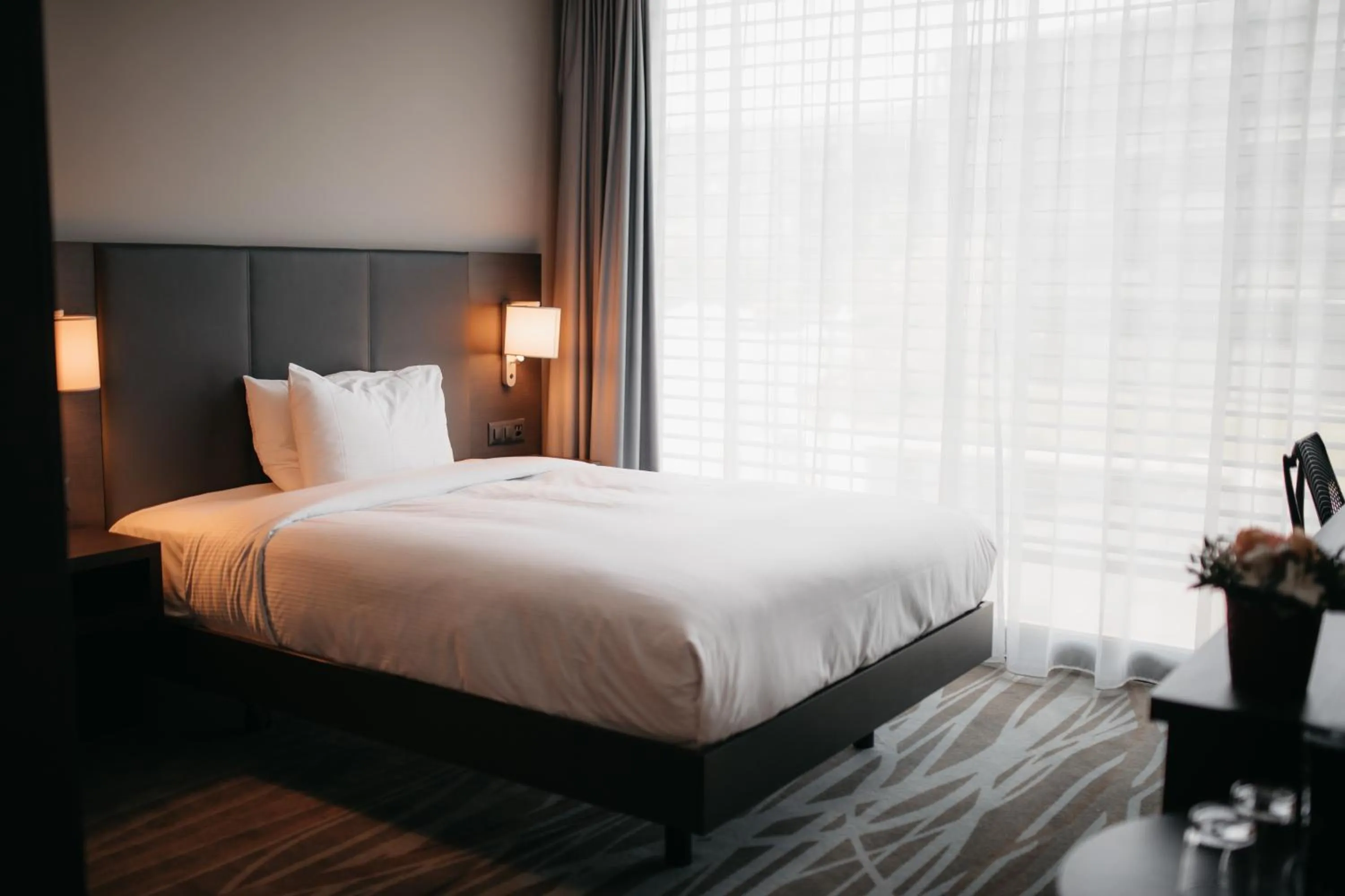 Bedroom, Bed in IIP Apartments - Self Check-In