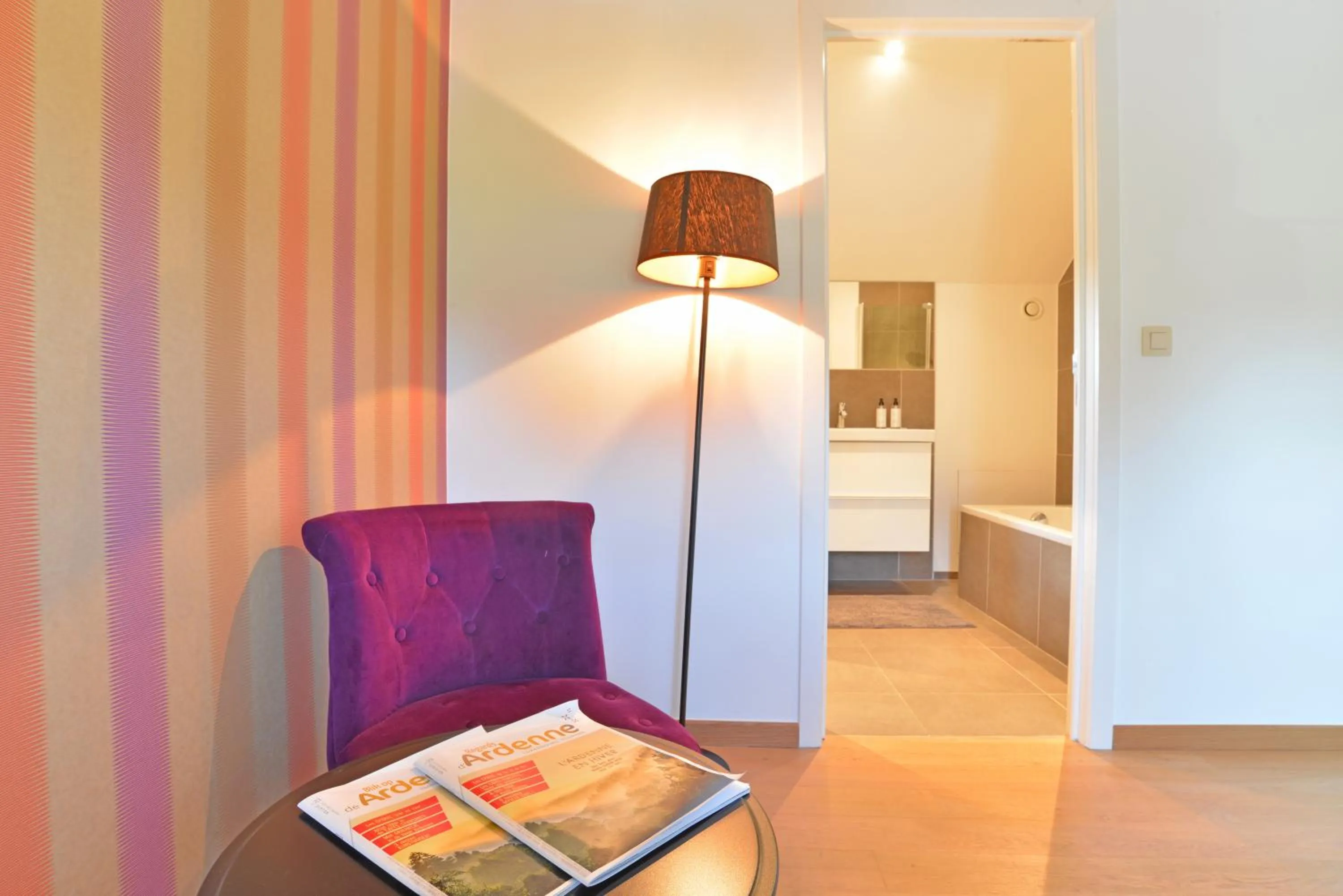 Living room in Durbuy Ô Restaurant Hotel