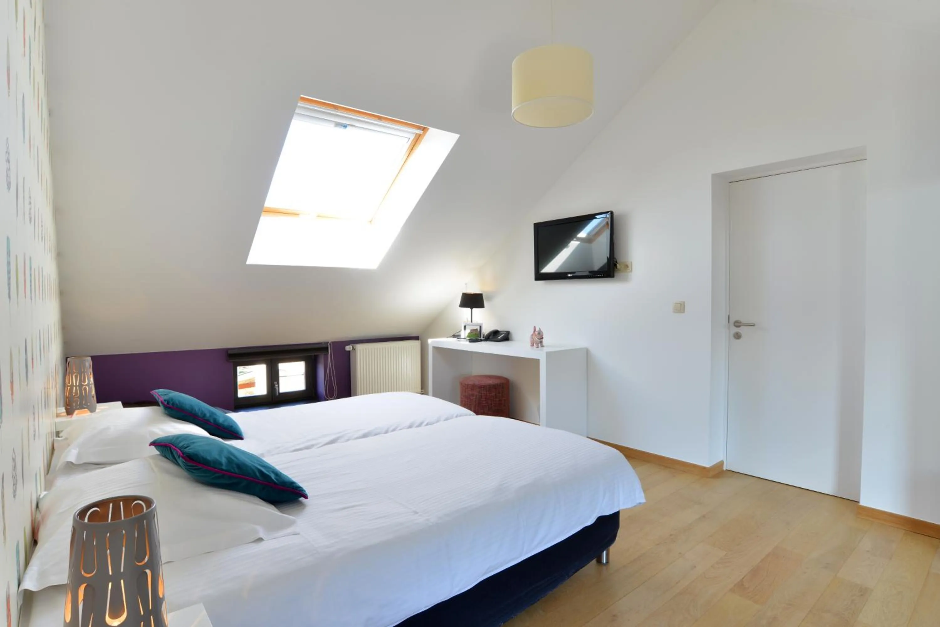 Bed in Durbuy Ô Restaurant Hotel