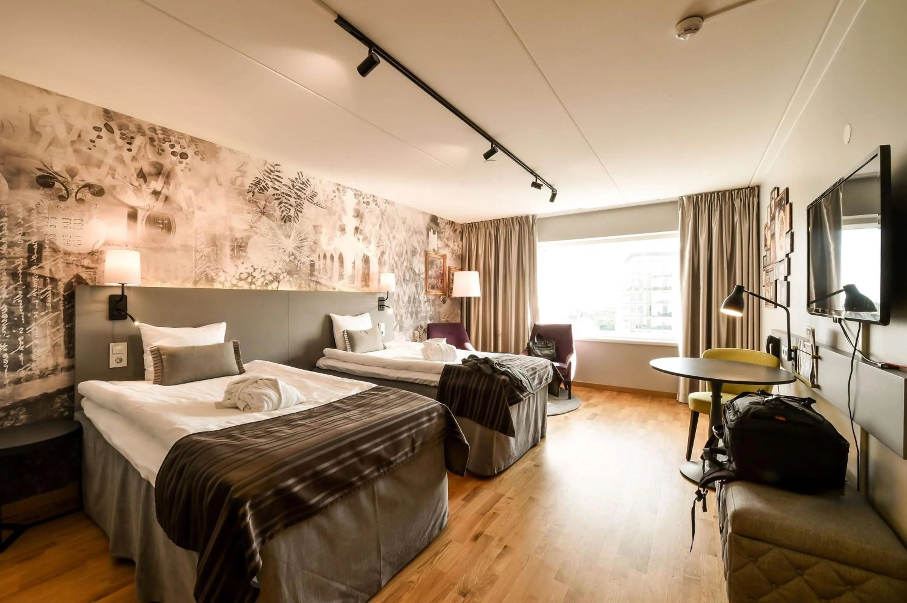 Bedroom, Bed in Scandic Triangeln