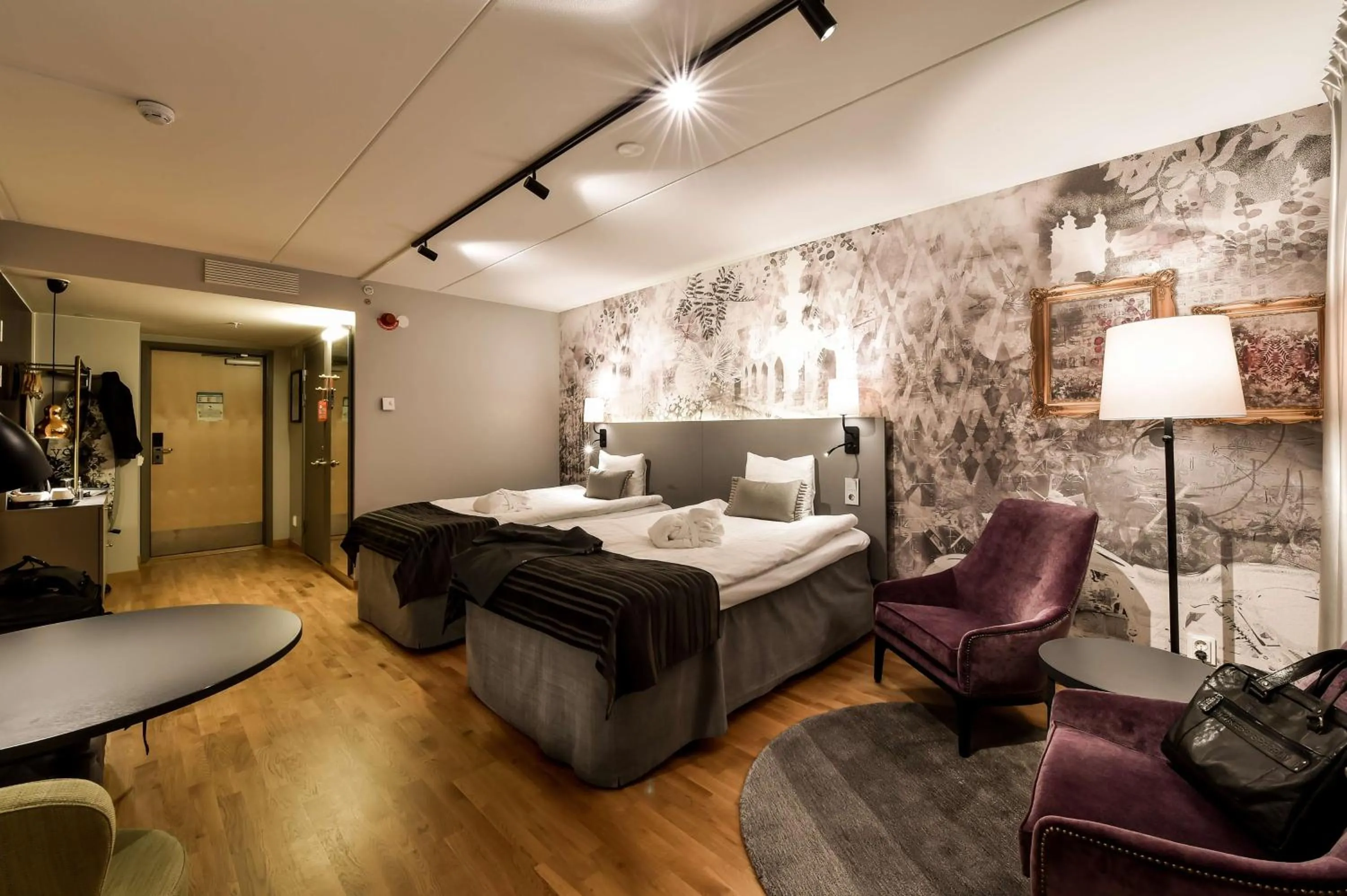 Bedroom, Bed in Scandic Triangeln