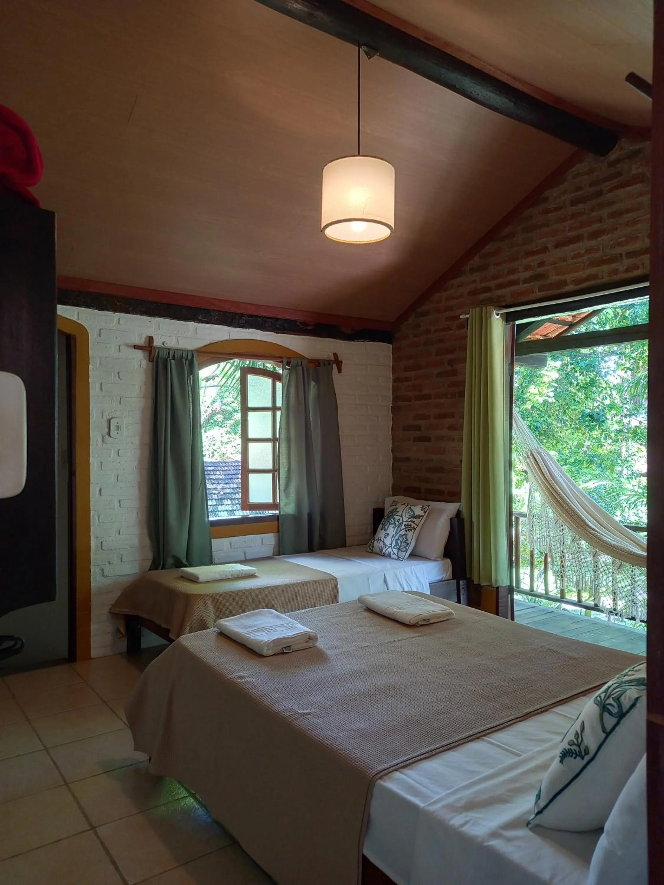 Bedroom, Bed in Pousada Atlântida