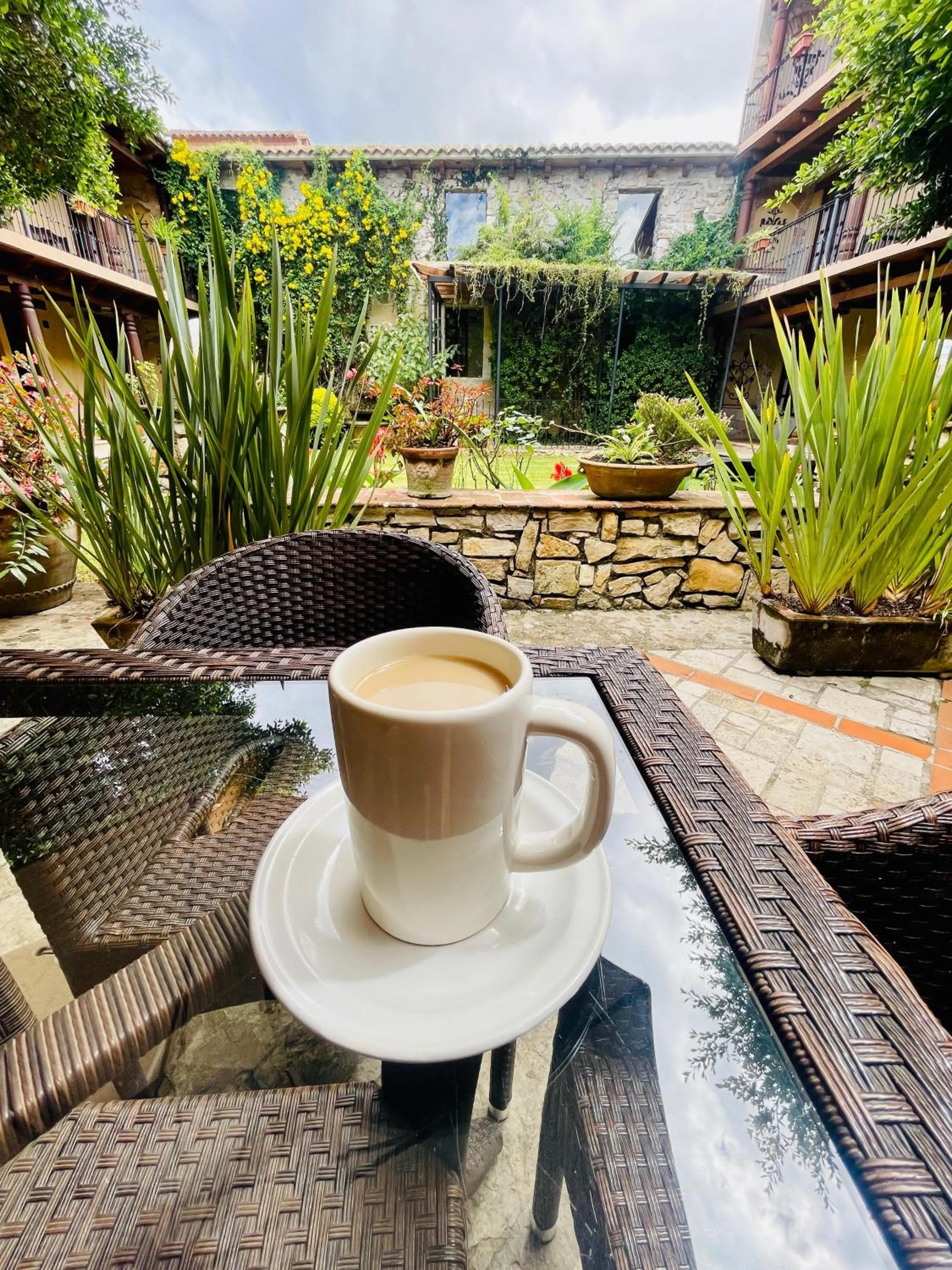 Garden in Parador Margarita