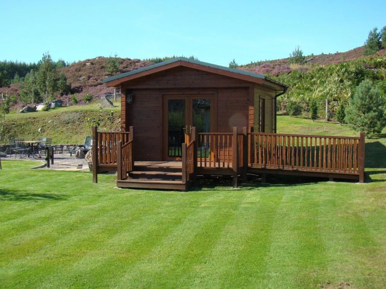 Garden in Binnilidh Mhor B&B