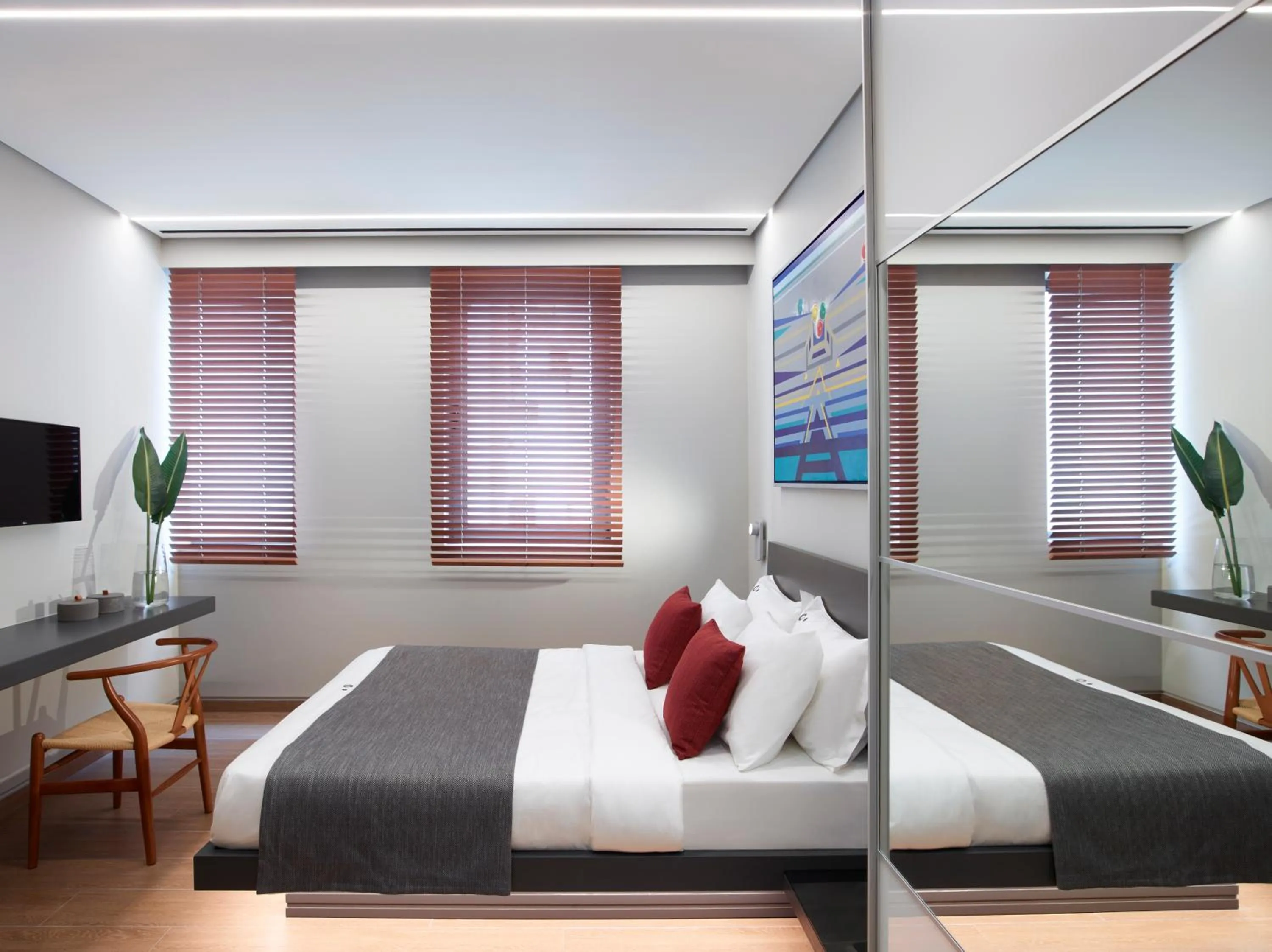 Bedroom, Bed in Athens Ikon