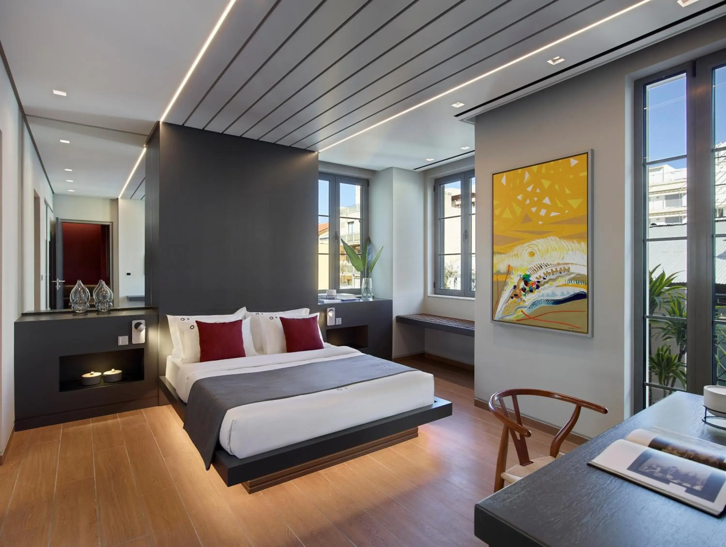 Grand Two-Bedroom Suite with Balcony in Athens Ikon Grand Two-Bedroom Suite with Balcony in Athens Ikon