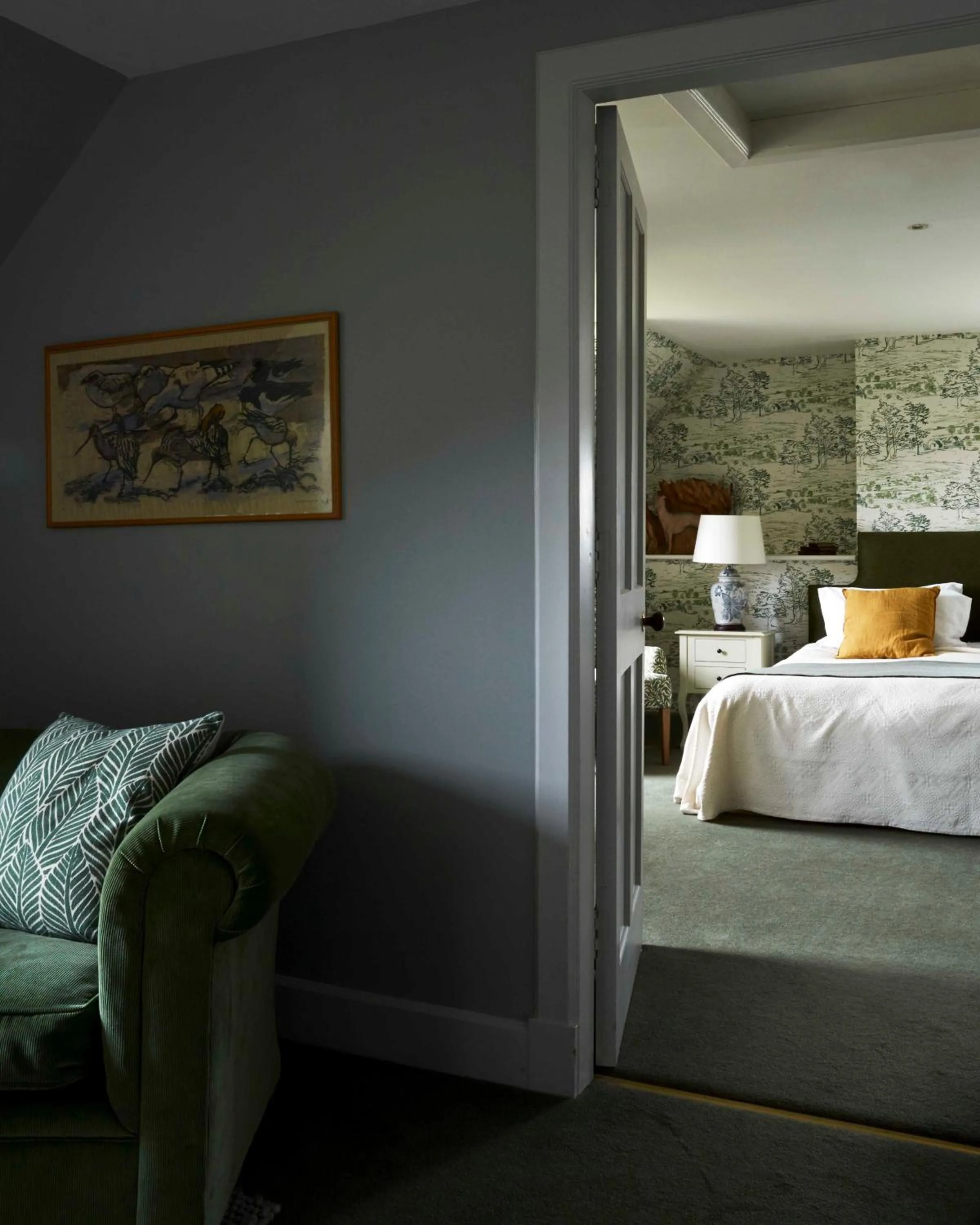 Bed in Kinloch Lodge Hotel and Restaurant