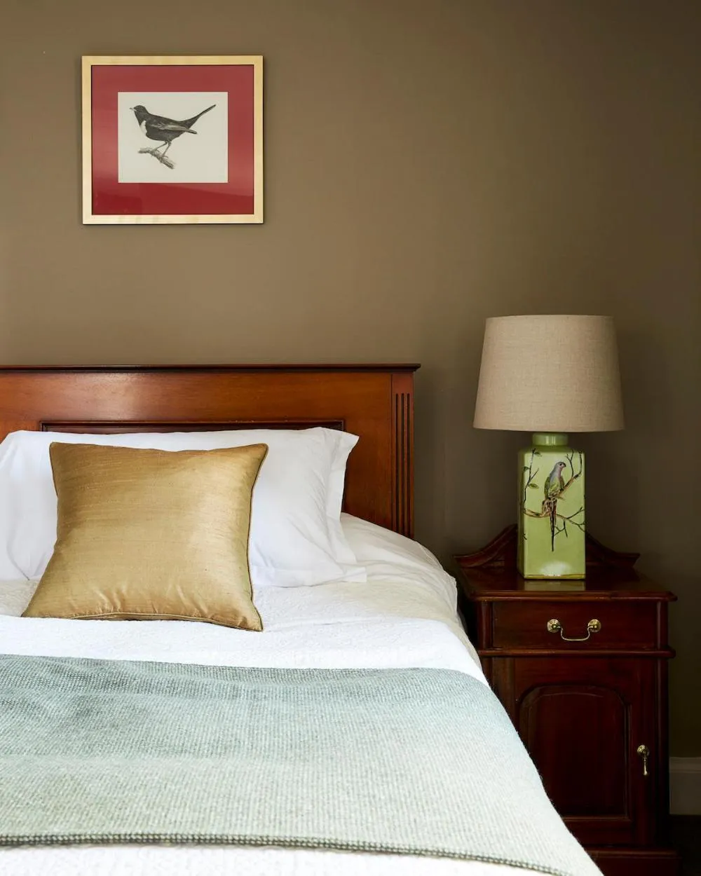 Bed in Kinloch Lodge Hotel and Restaurant