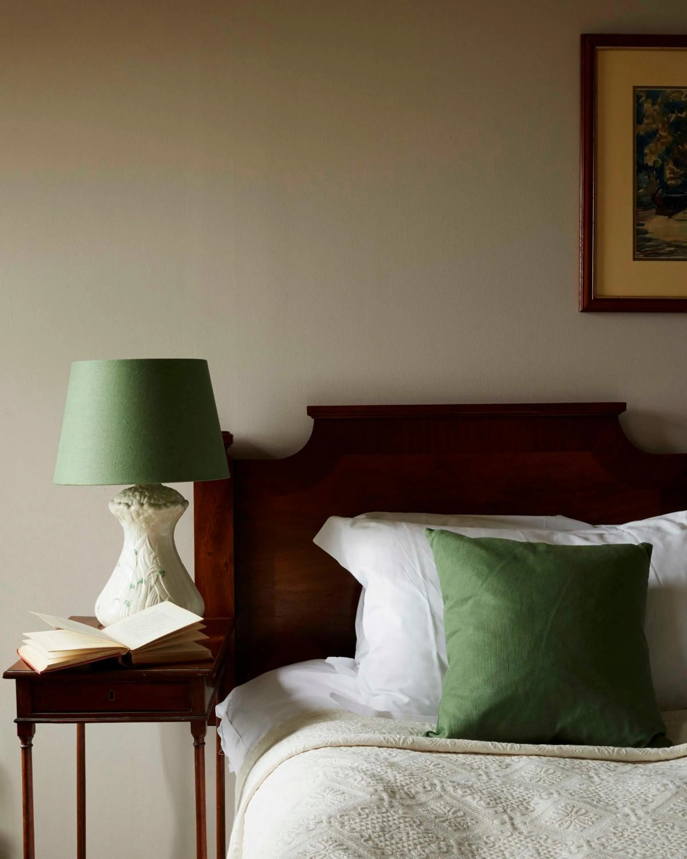 Bed in Kinloch Lodge Hotel and Restaurant