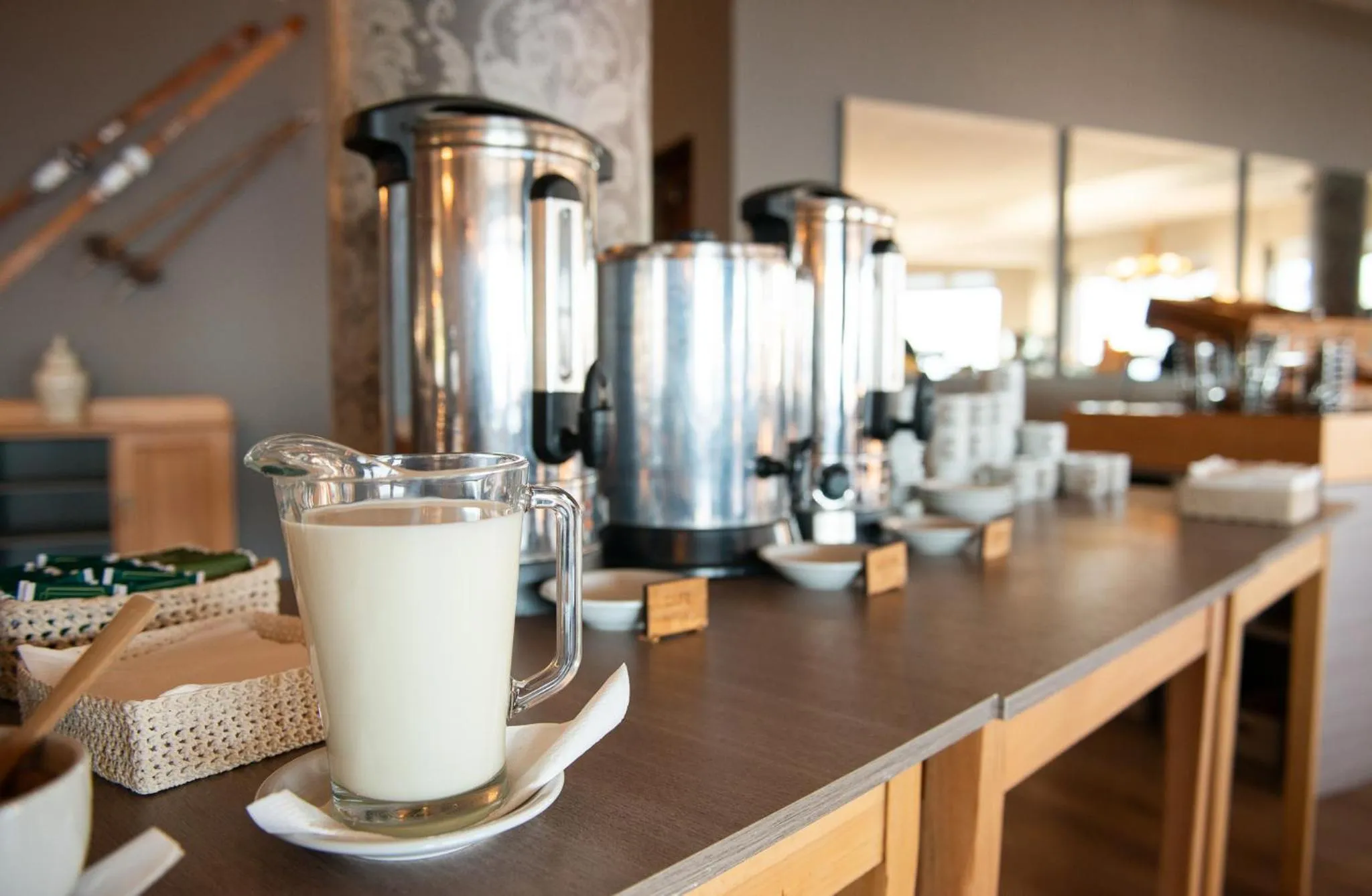 Buffet breakfast in Hotel Tres Reyes