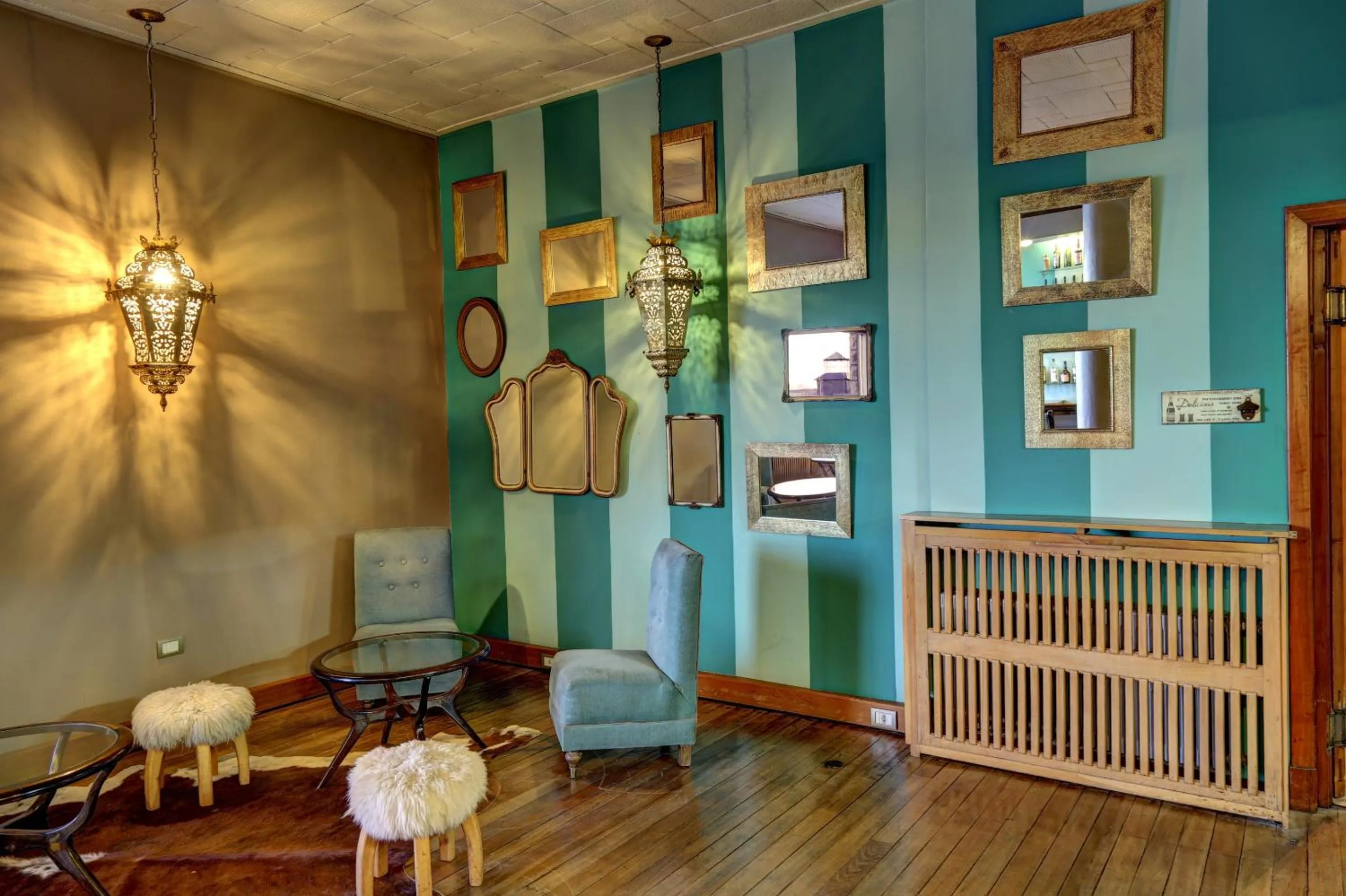 Lounge or bar in Hotel Tres Reyes