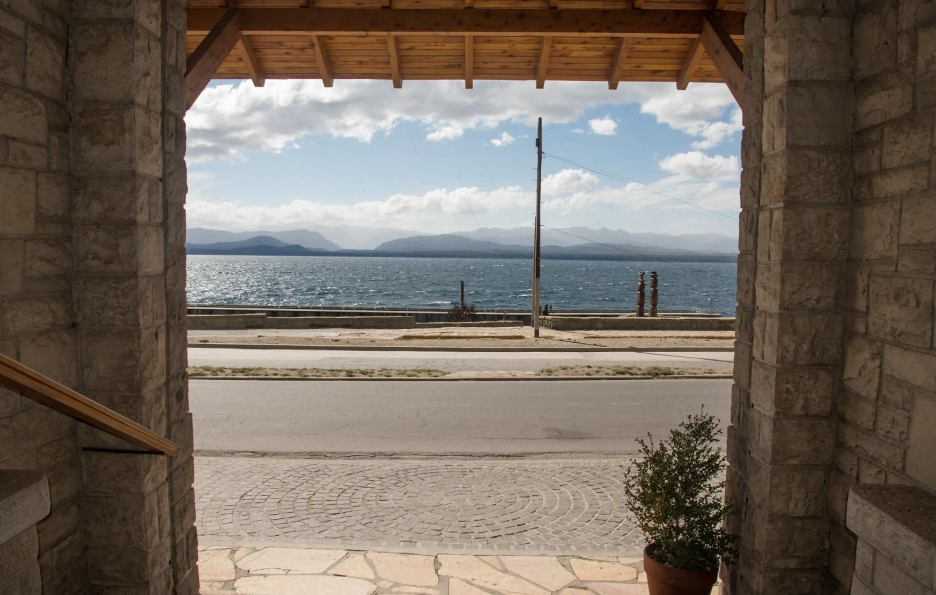 Natural landscape in Hotel Tres Reyes