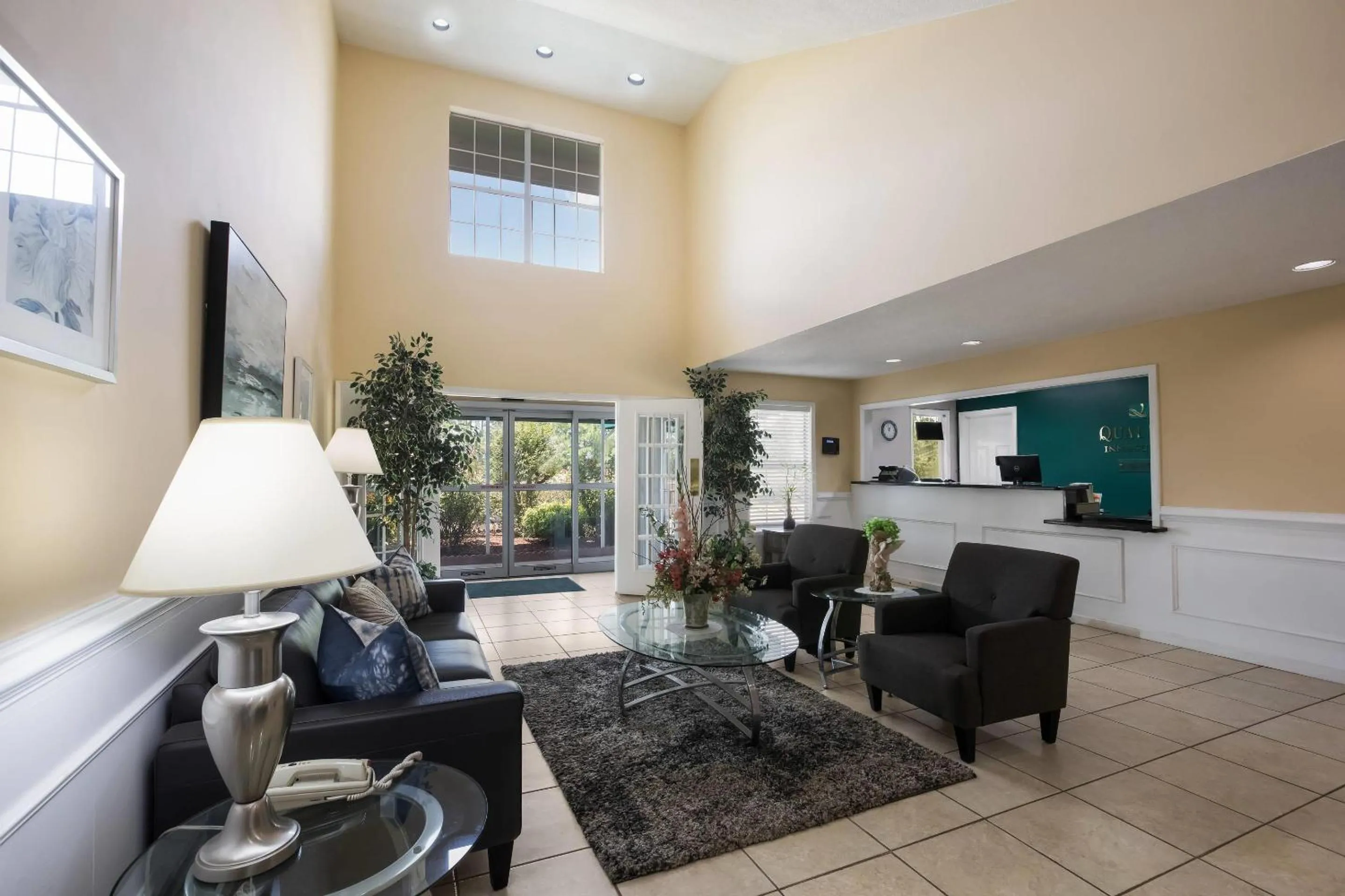 Lobby or reception in Quality Inn & Suites Greensboro near Lake Oconee