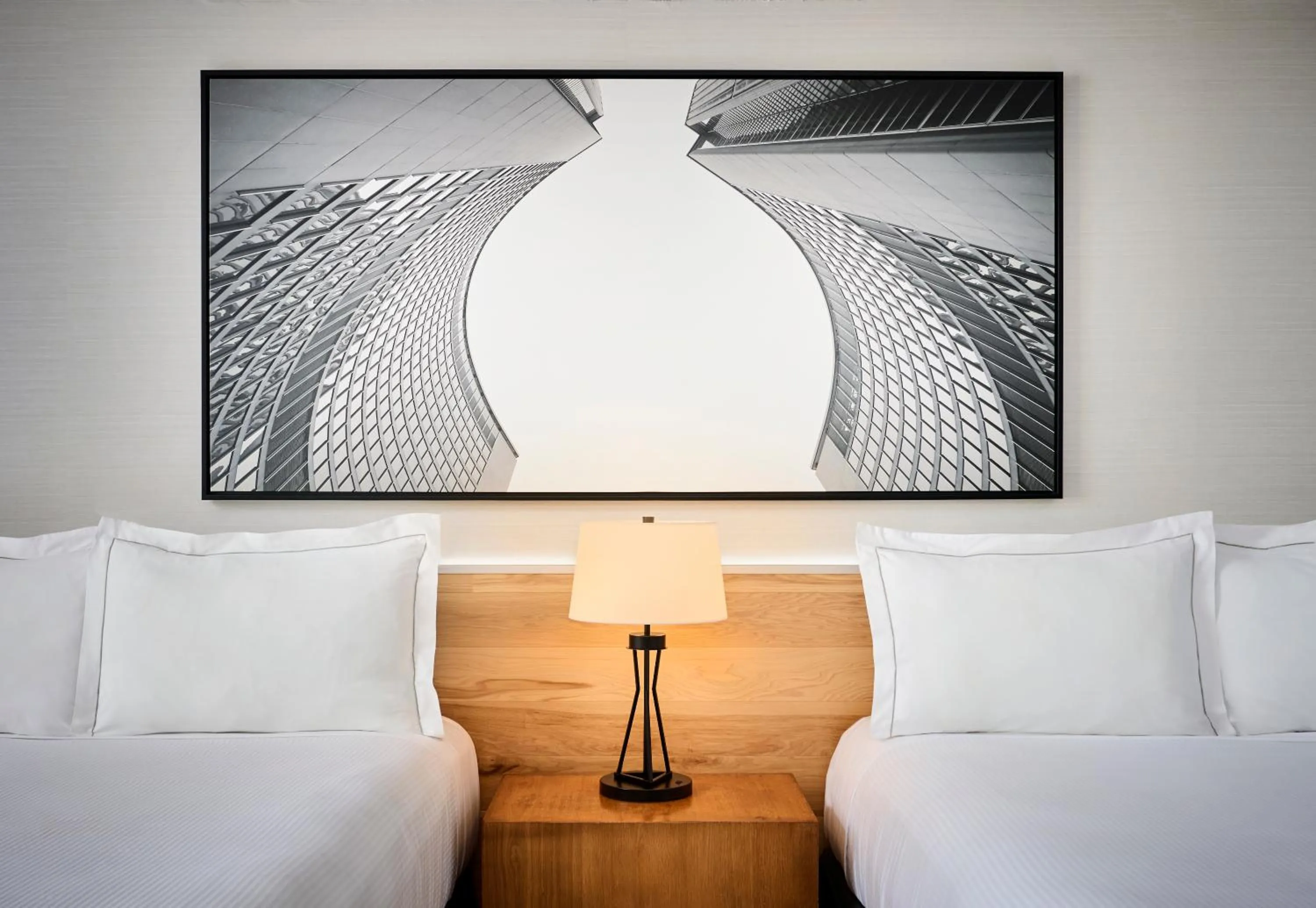 Bed in Radisson Blu Toronto Downtown