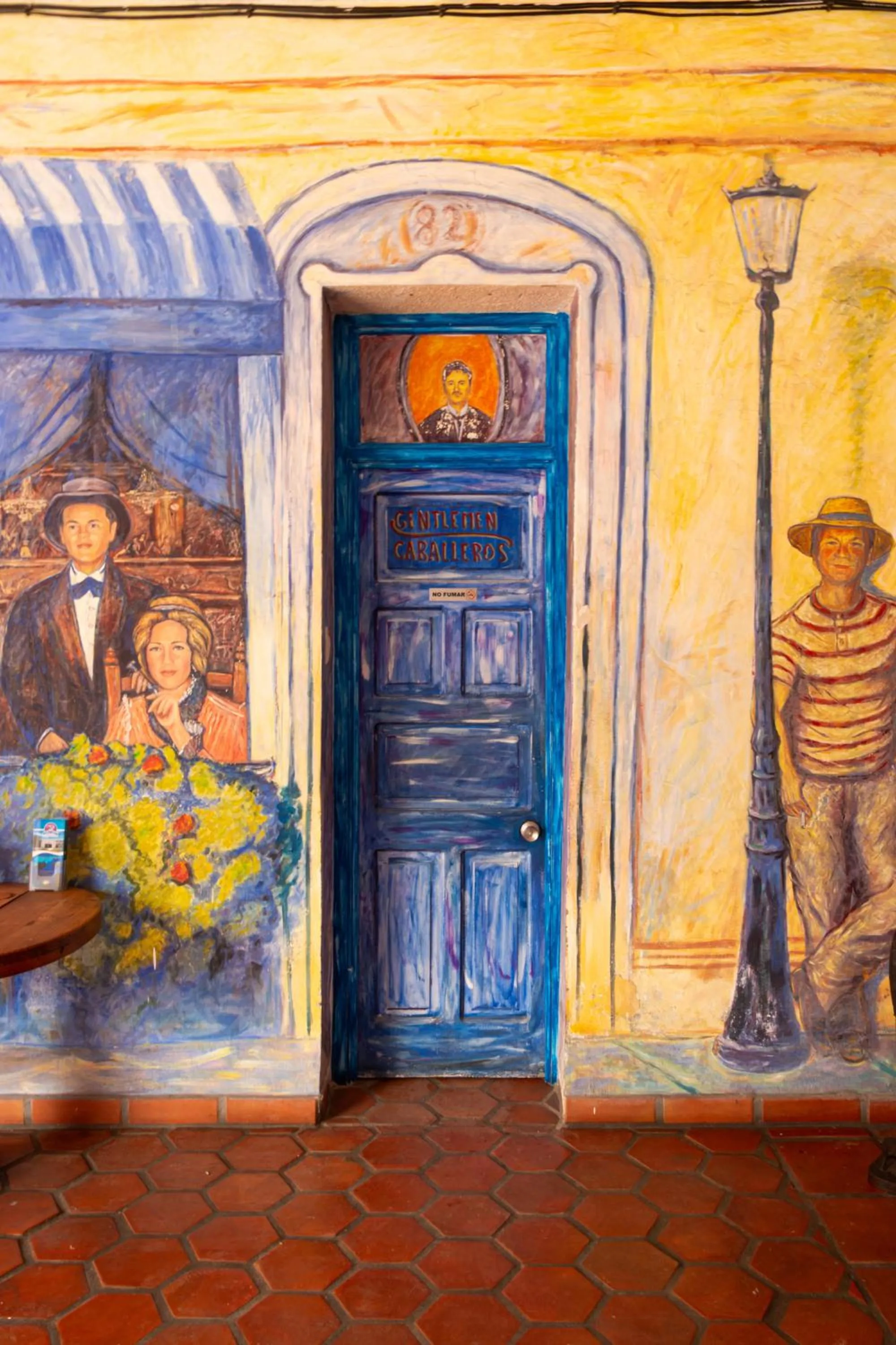 Property building in Hotel Hacienda Bugambilias La Paz