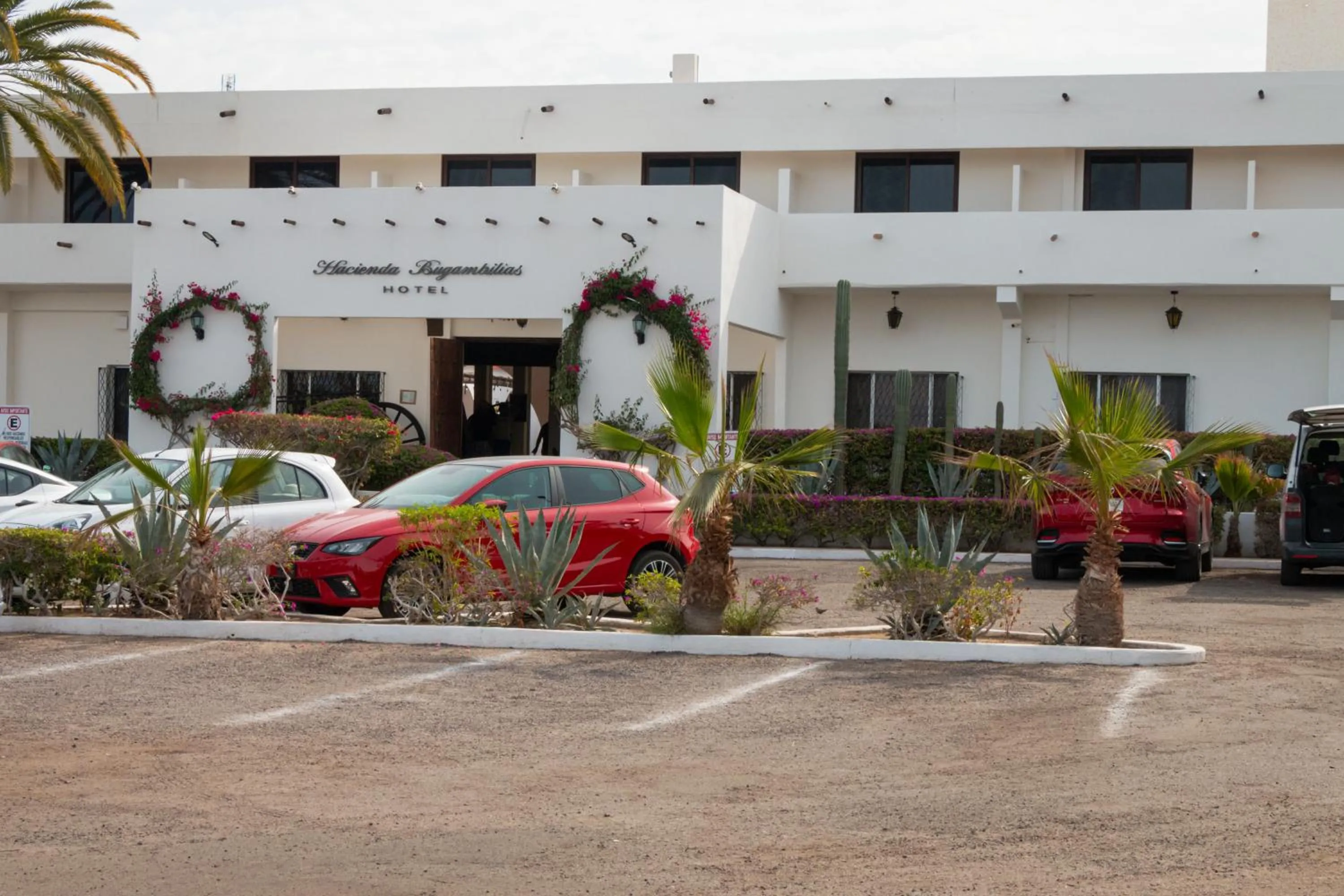 Property building in Hotel Hacienda Bugambilias La Paz