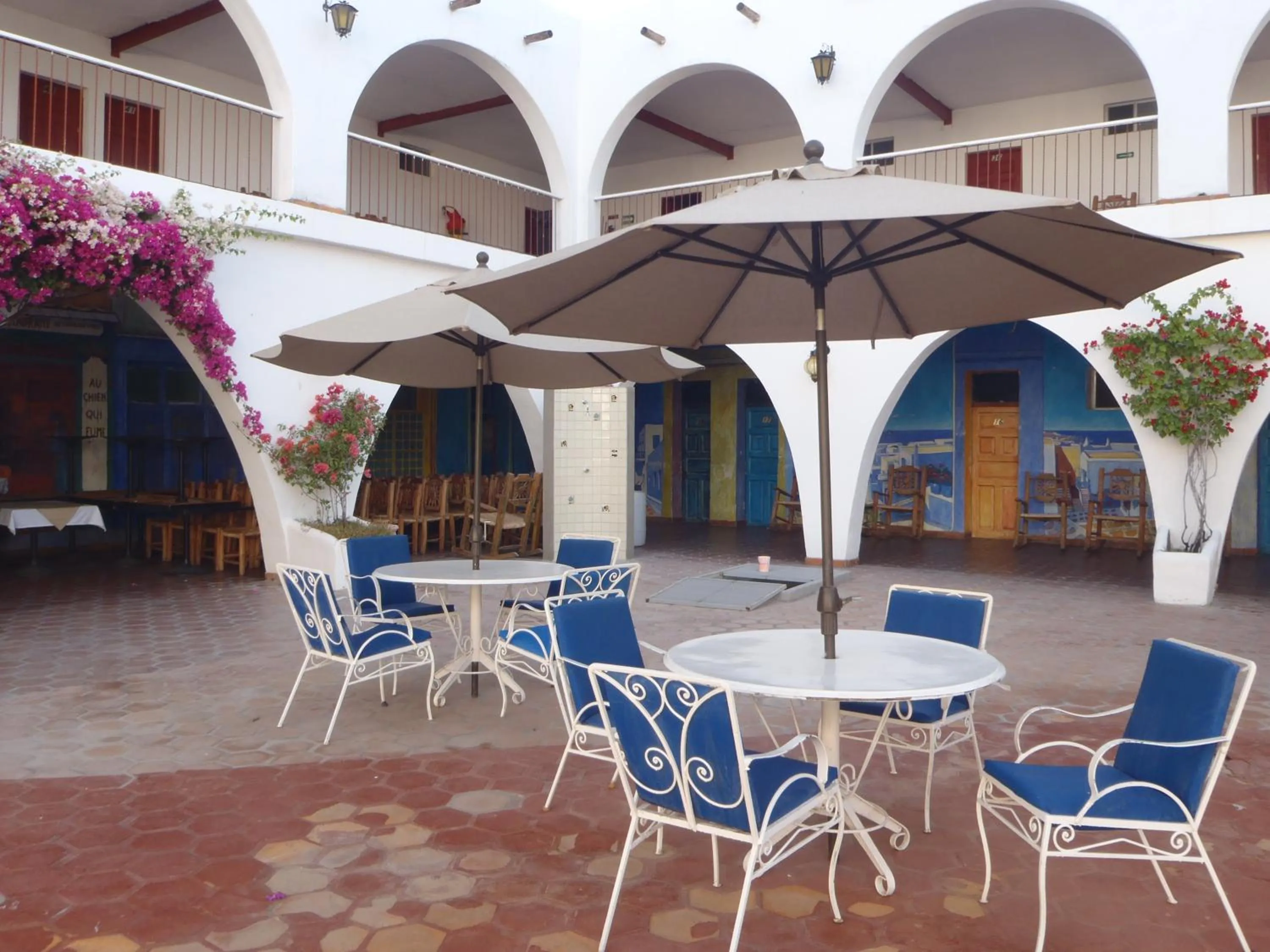 Property building in Hotel Hacienda Bugambilias La Paz