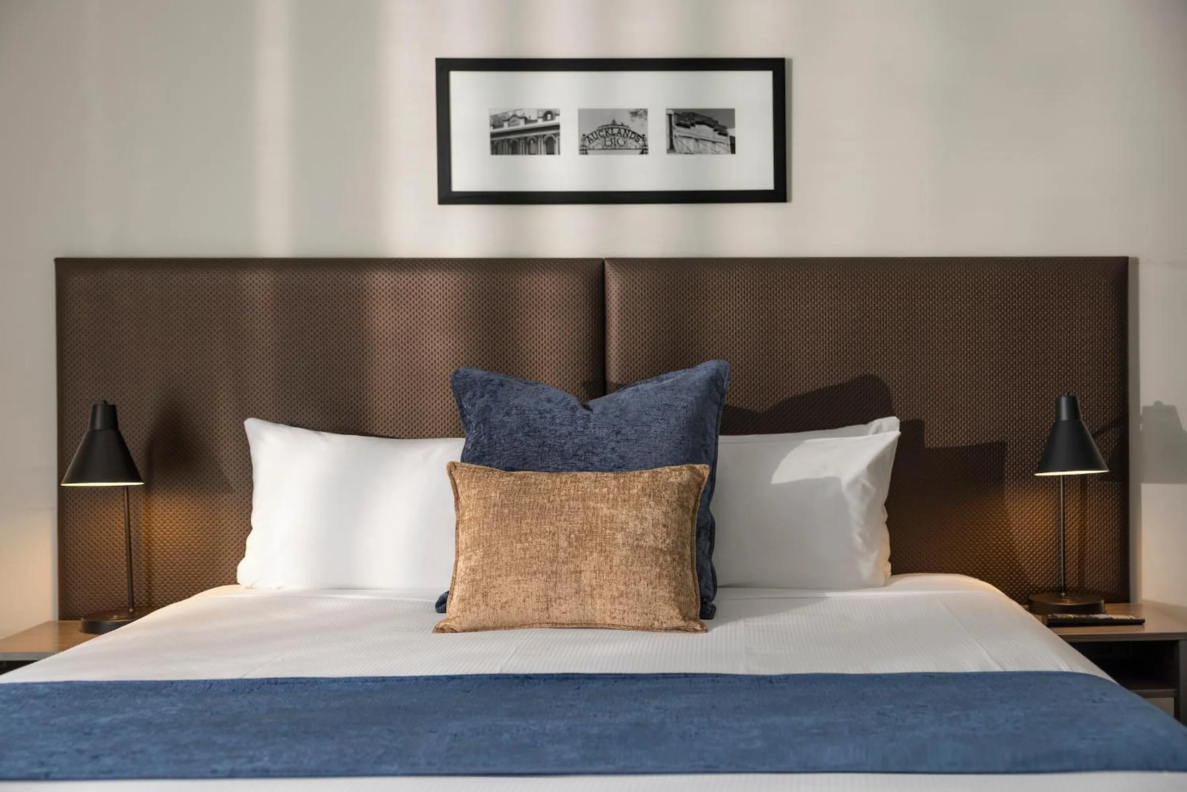Bed in Quest Auckland Serviced Apartments