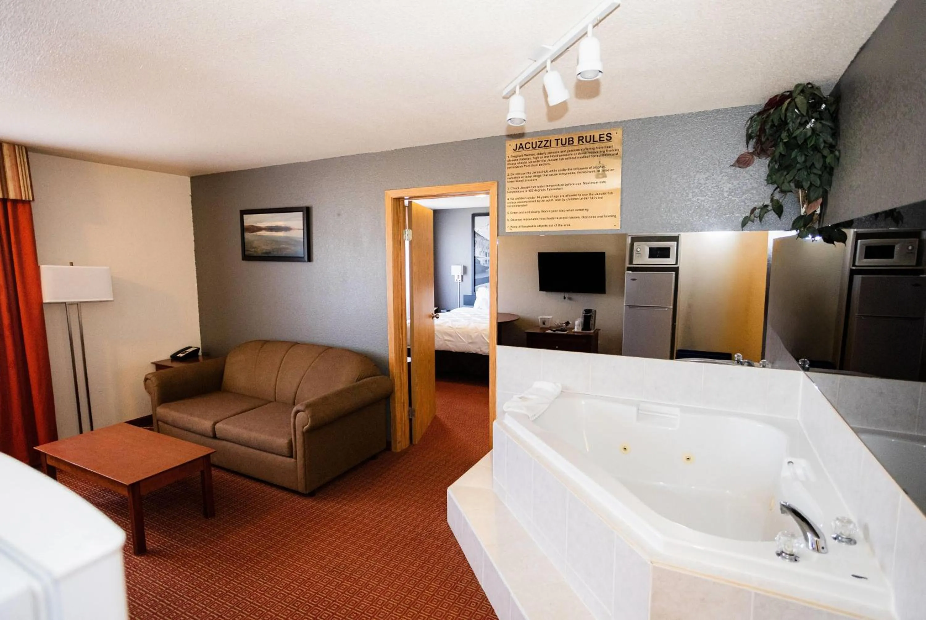 Bathroom in Super 8 by Wyndham Drayton Valley