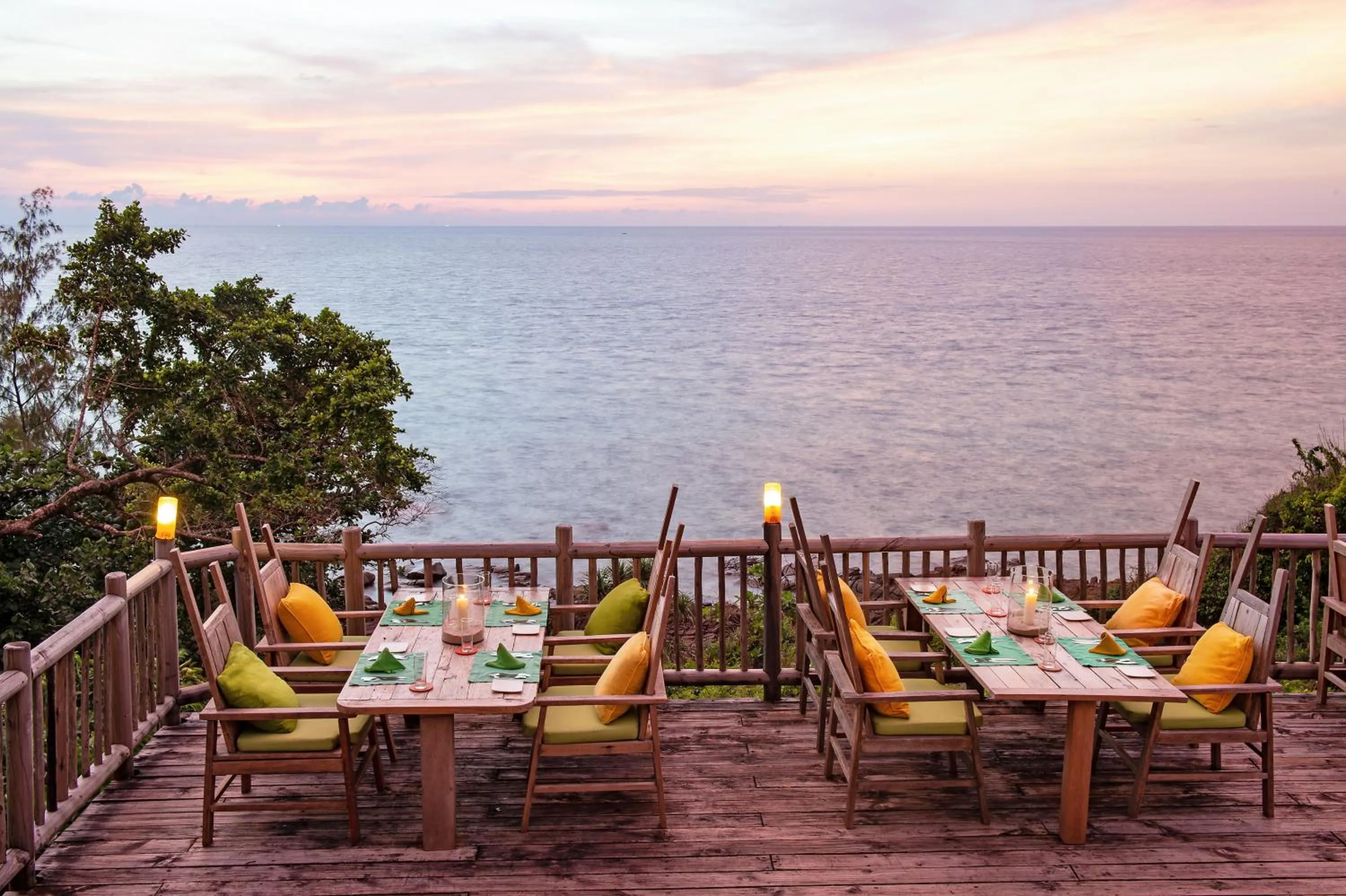 Restaurant/places to eat in Soneva Kiri