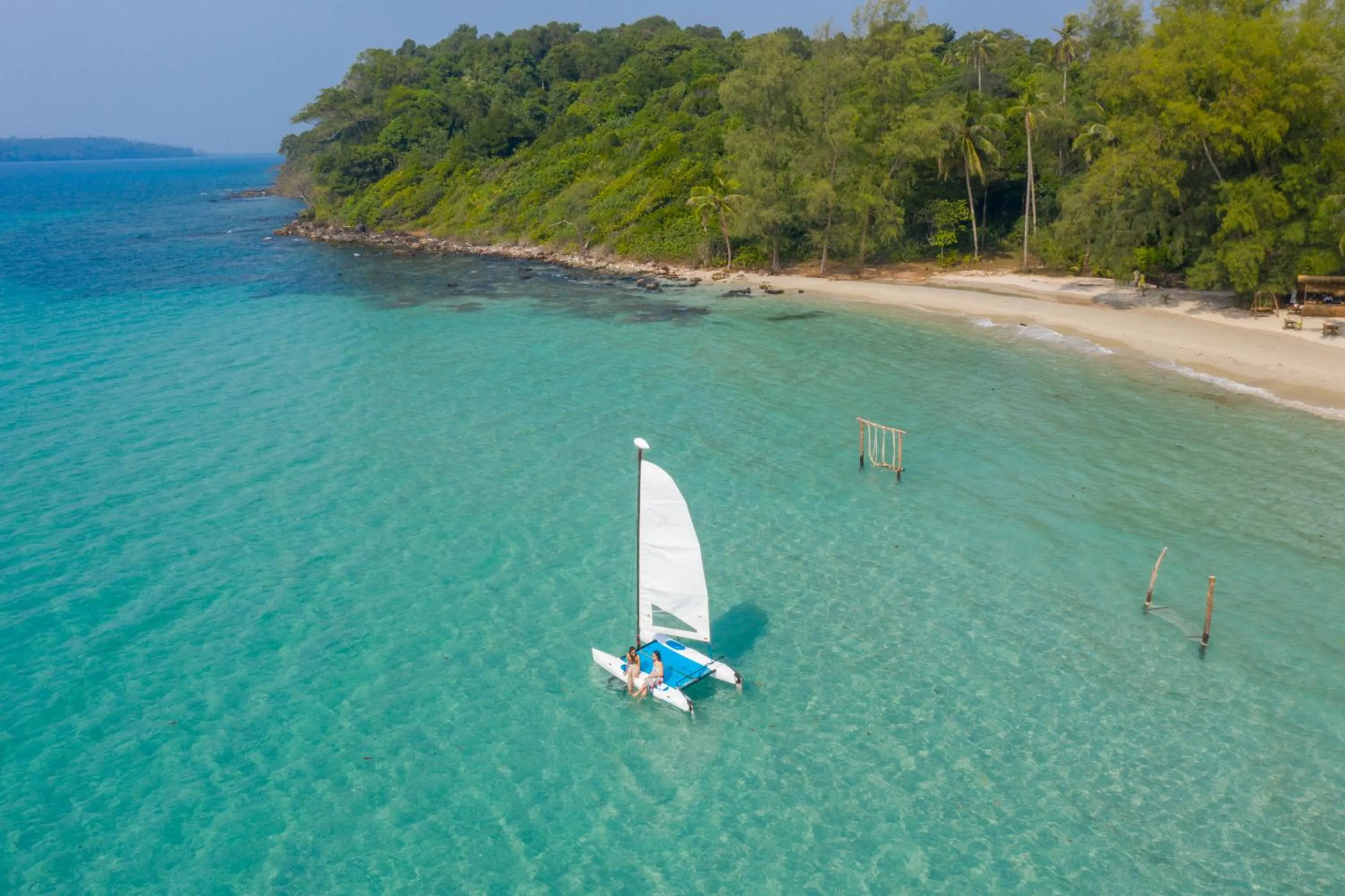 Beach in Soneva Kiri