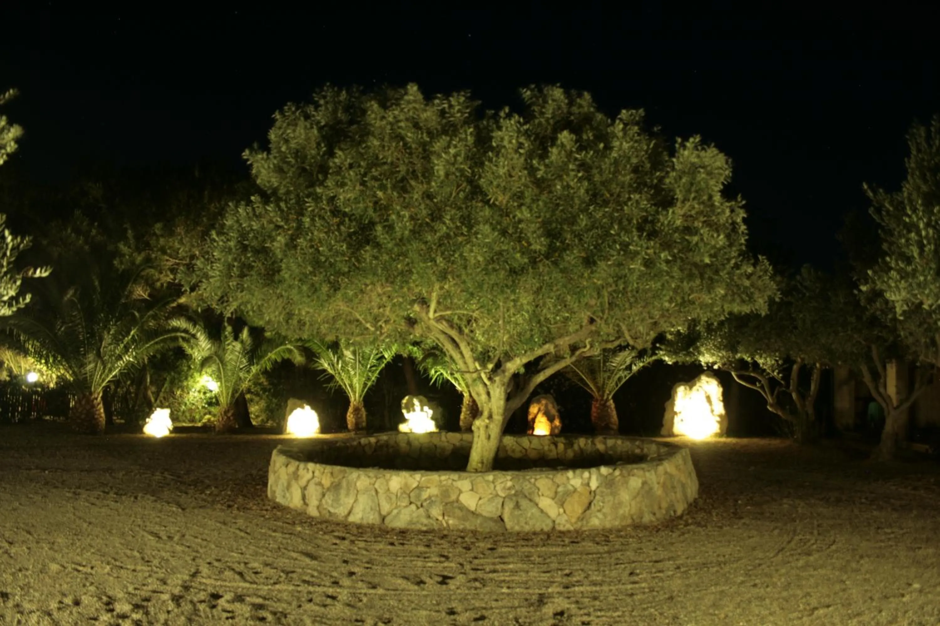 Decorative detail in Albergo Residenziale Menhirs