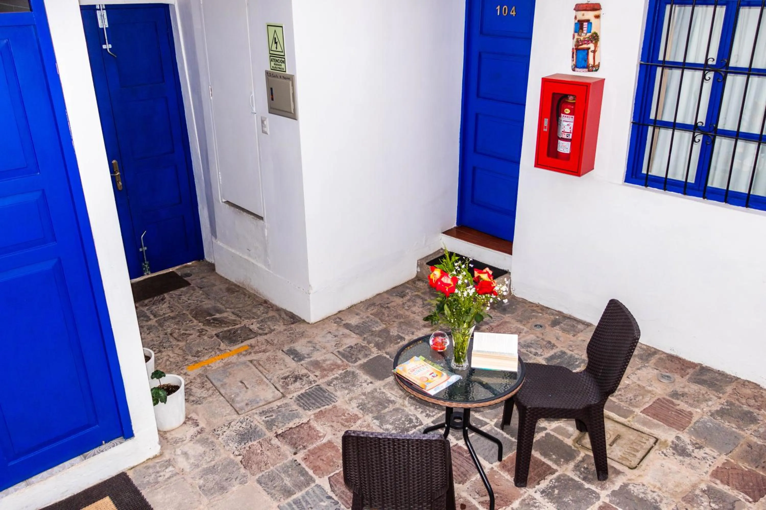 Patio in Auka Boutique San Blas