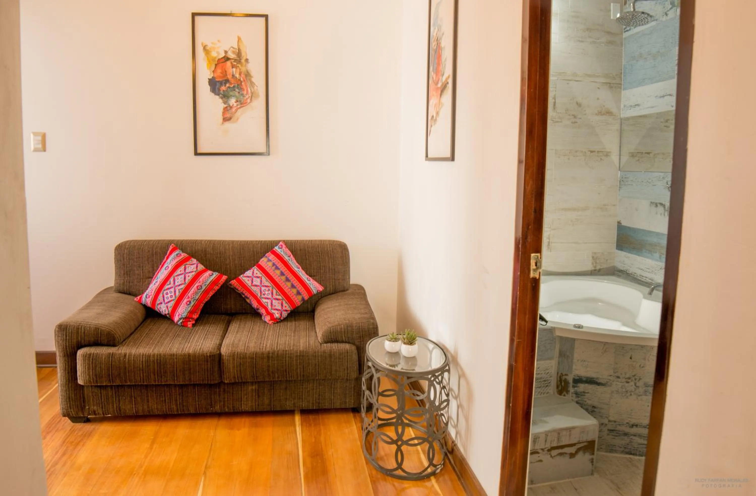 Living room in Auka Boutique San Blas