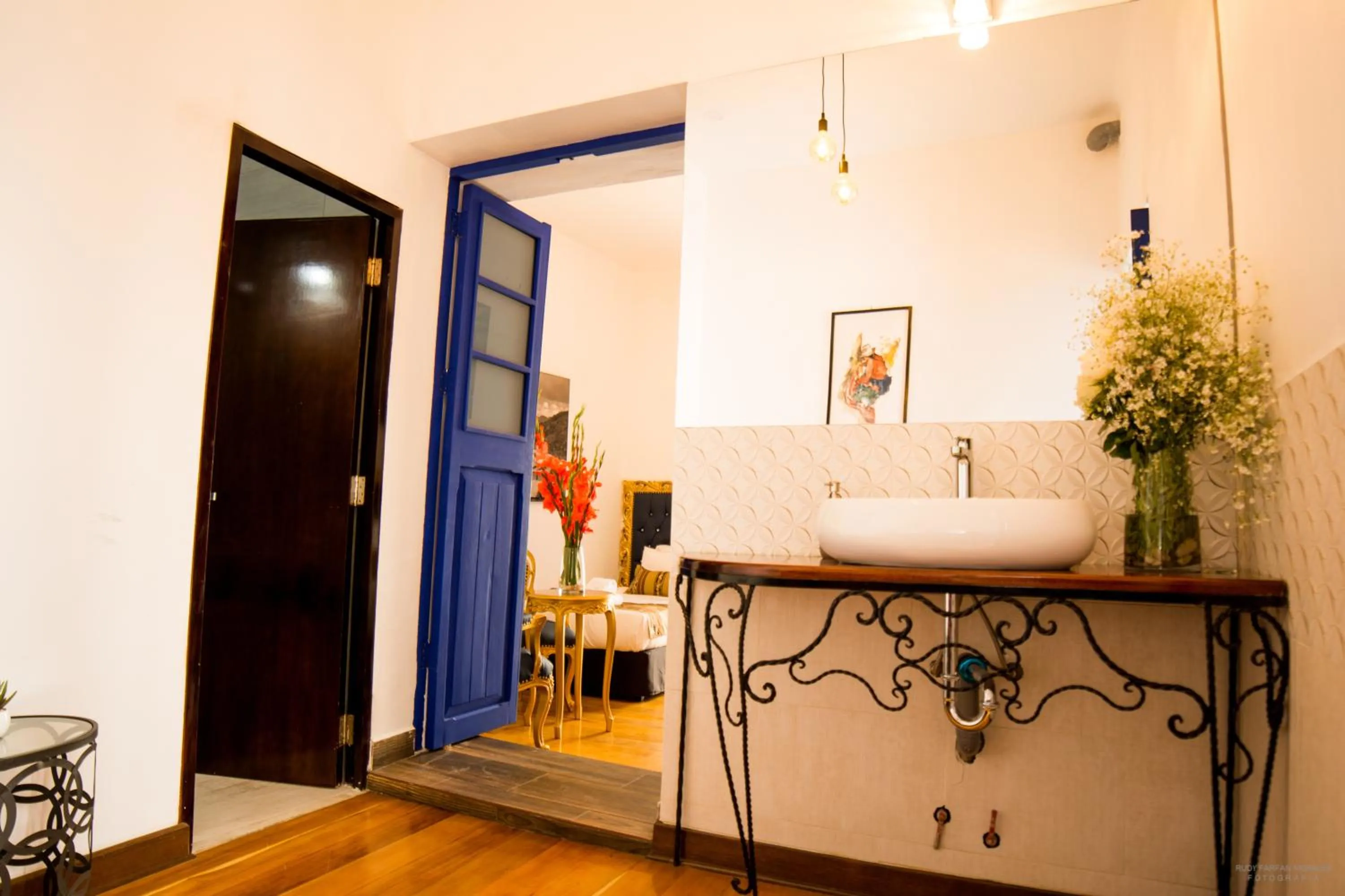 Living room in Auka Boutique San Blas