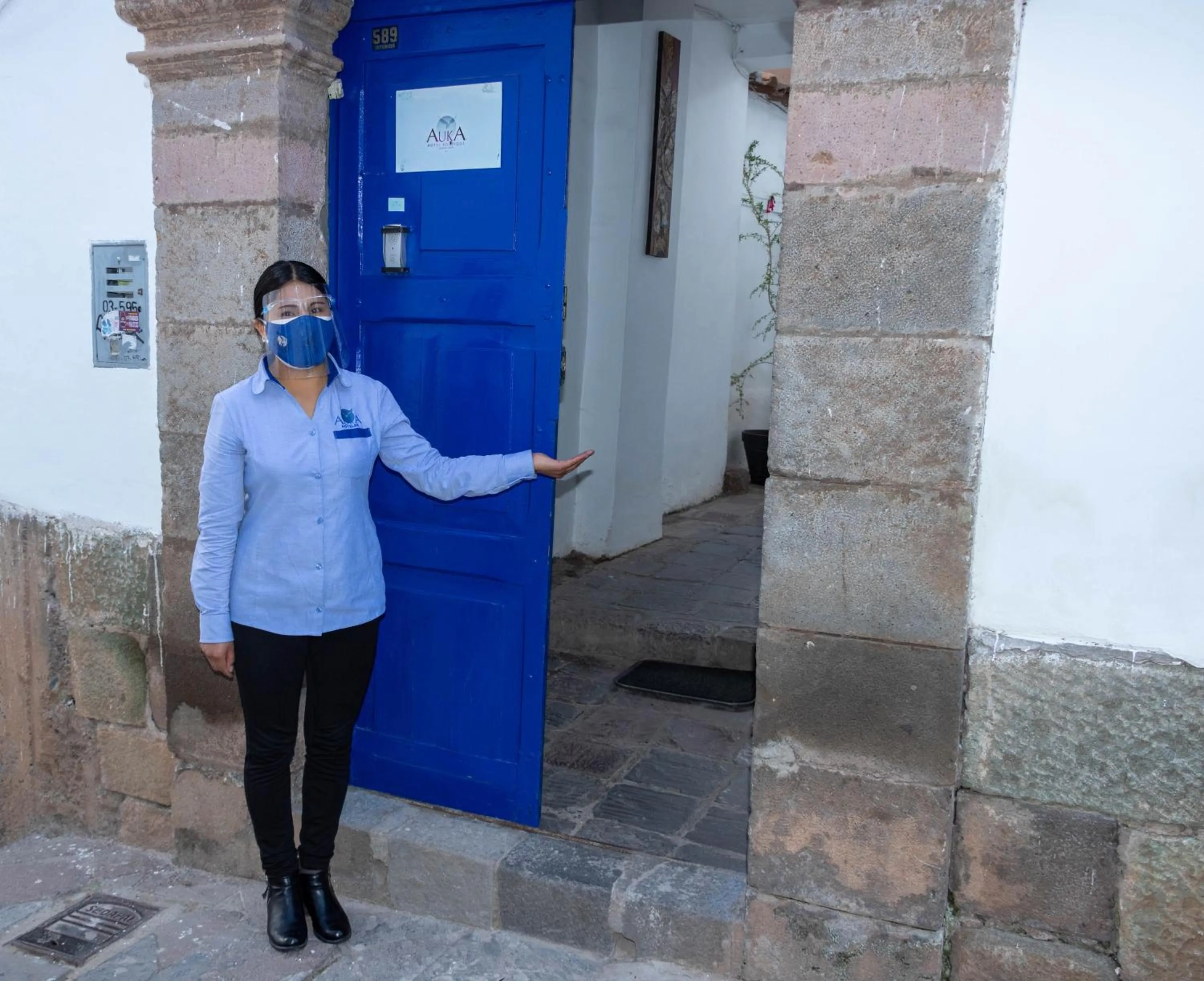 Property building in Auka Boutique San Blas