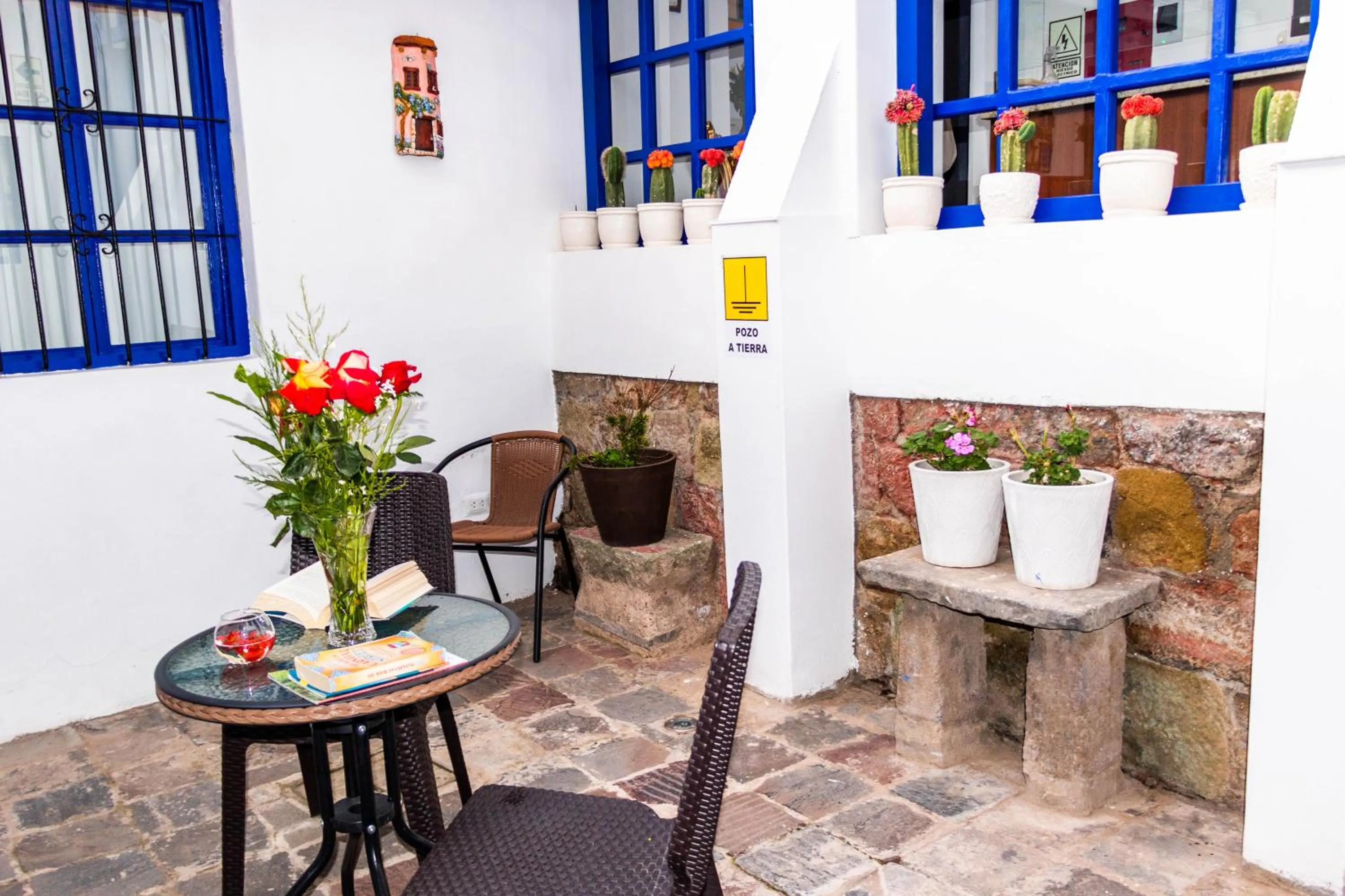 Patio in Auka Boutique San Blas