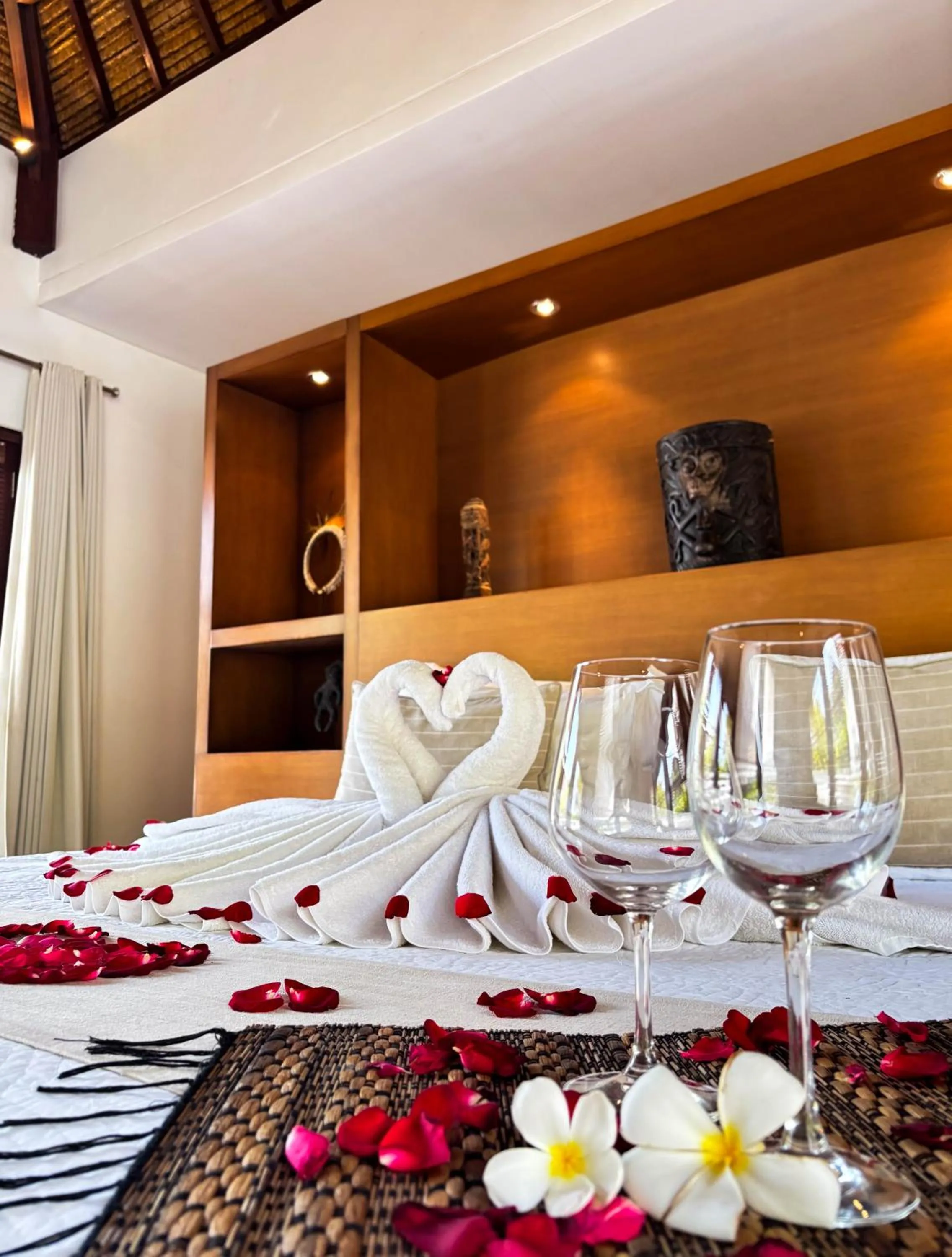 Bed in Nyaman Villas Seminyak