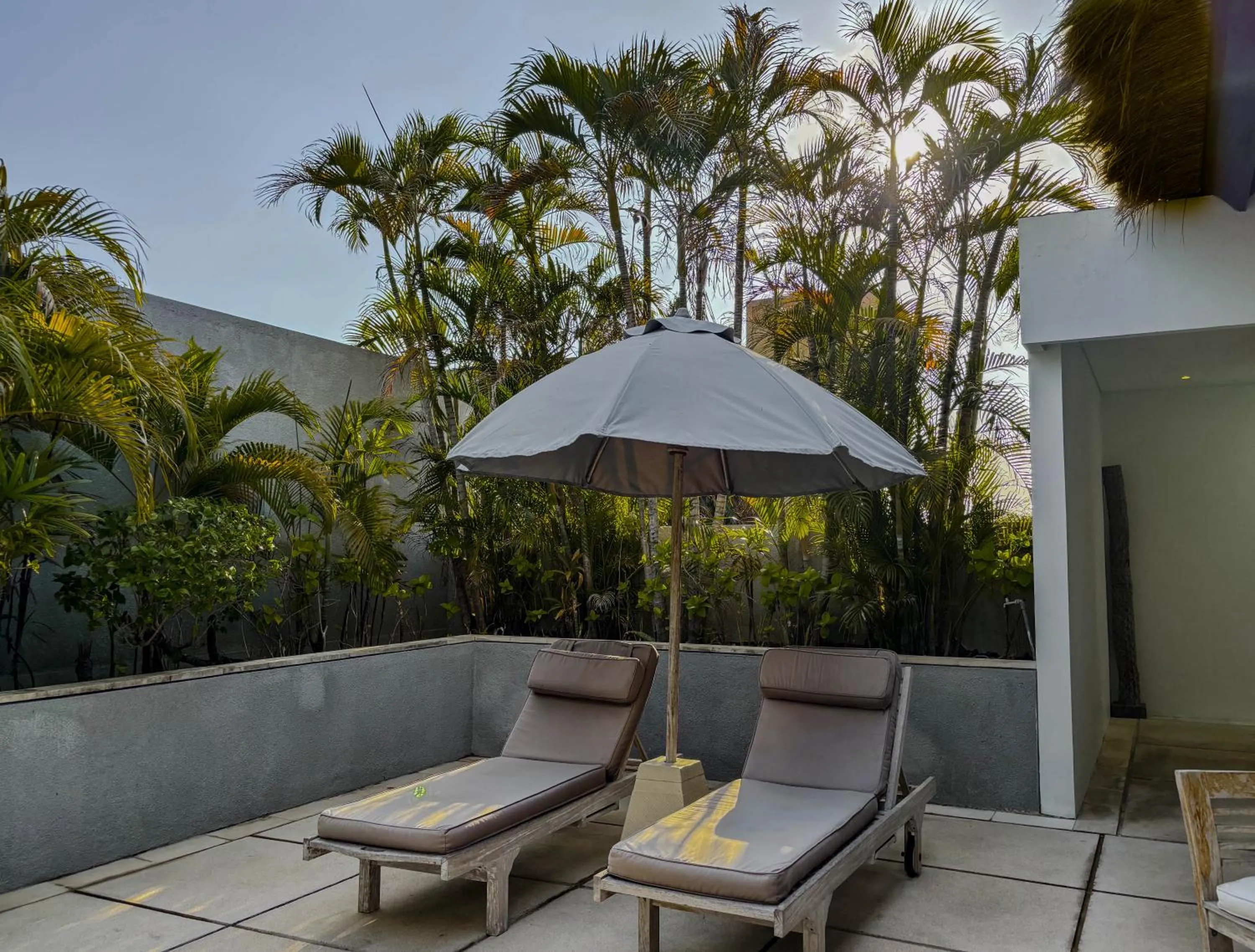 Patio in Nyaman Villas Seminyak