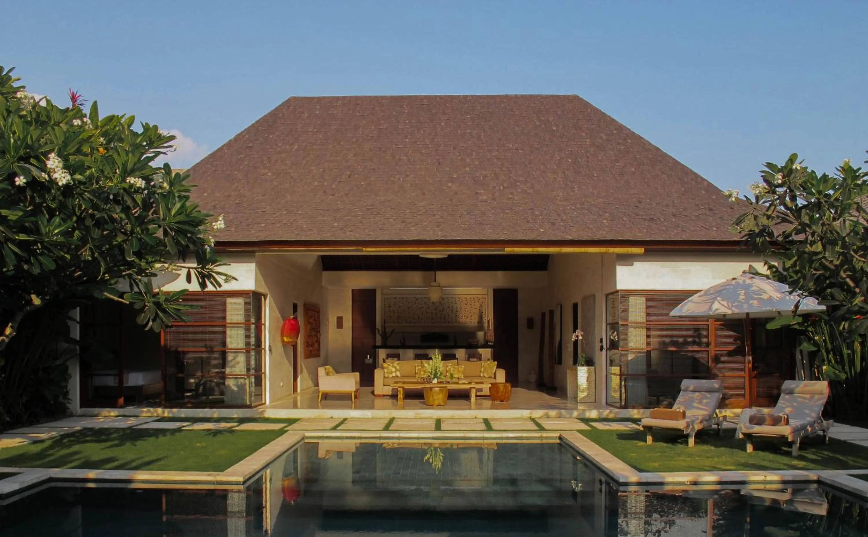 Property building in Nyaman Villas Seminyak