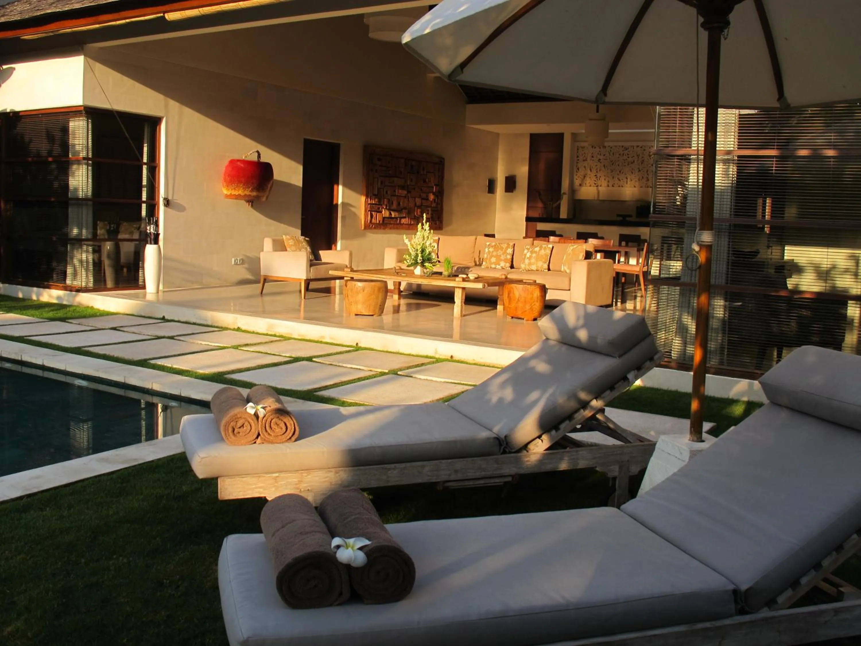 Patio in Nyaman Villas Seminyak