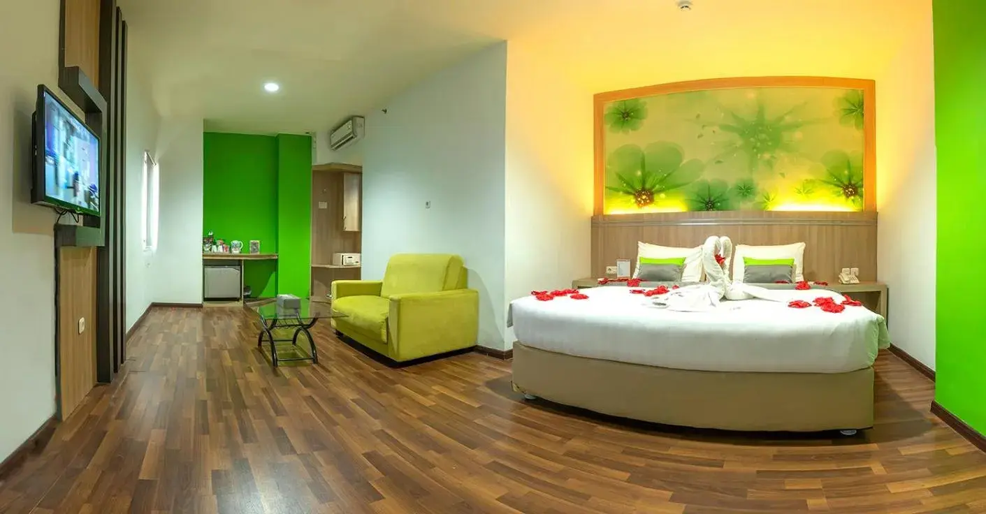 Executive Double Room in Transera Hotel Pontianak Executive Double Room in Transera Hotel Pontianak