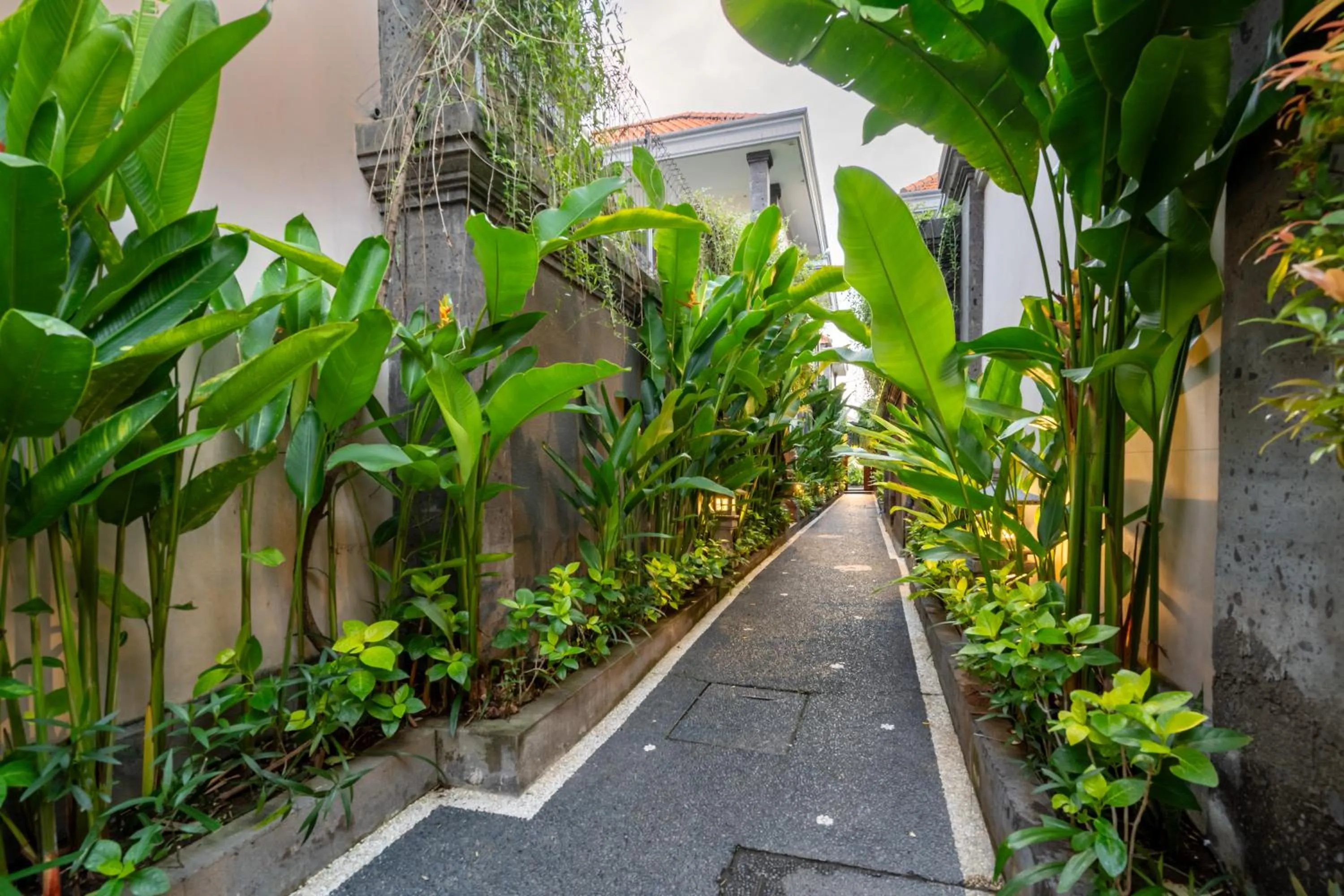 Garden view in De' Bharata Bali Villas