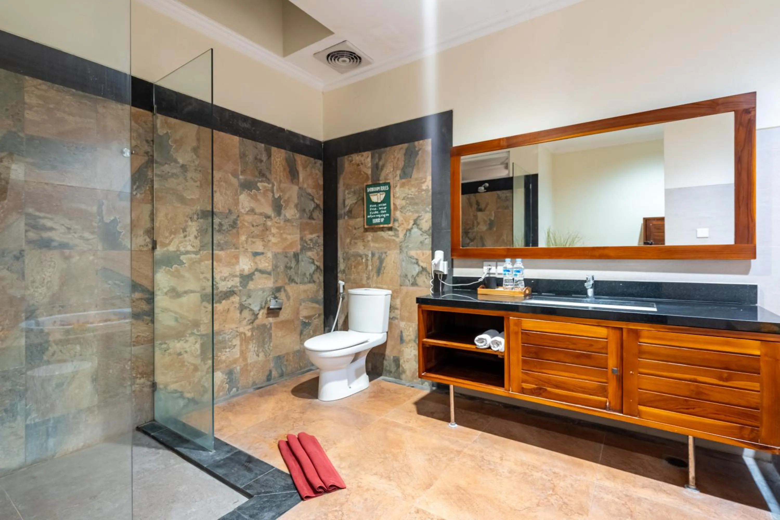 Shower in De' Bharata Bali Villas