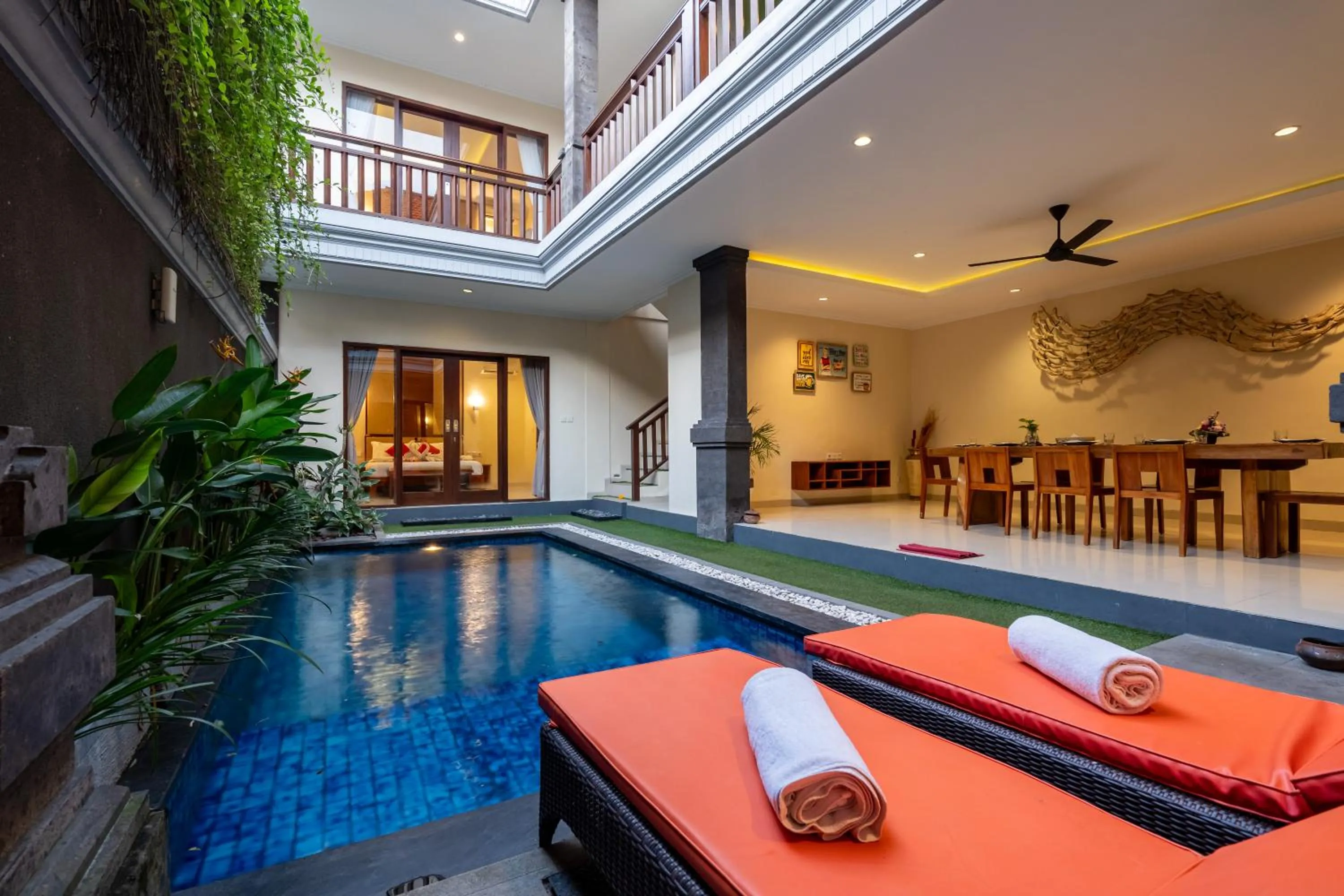 Pool view in De' Bharata Bali Villas