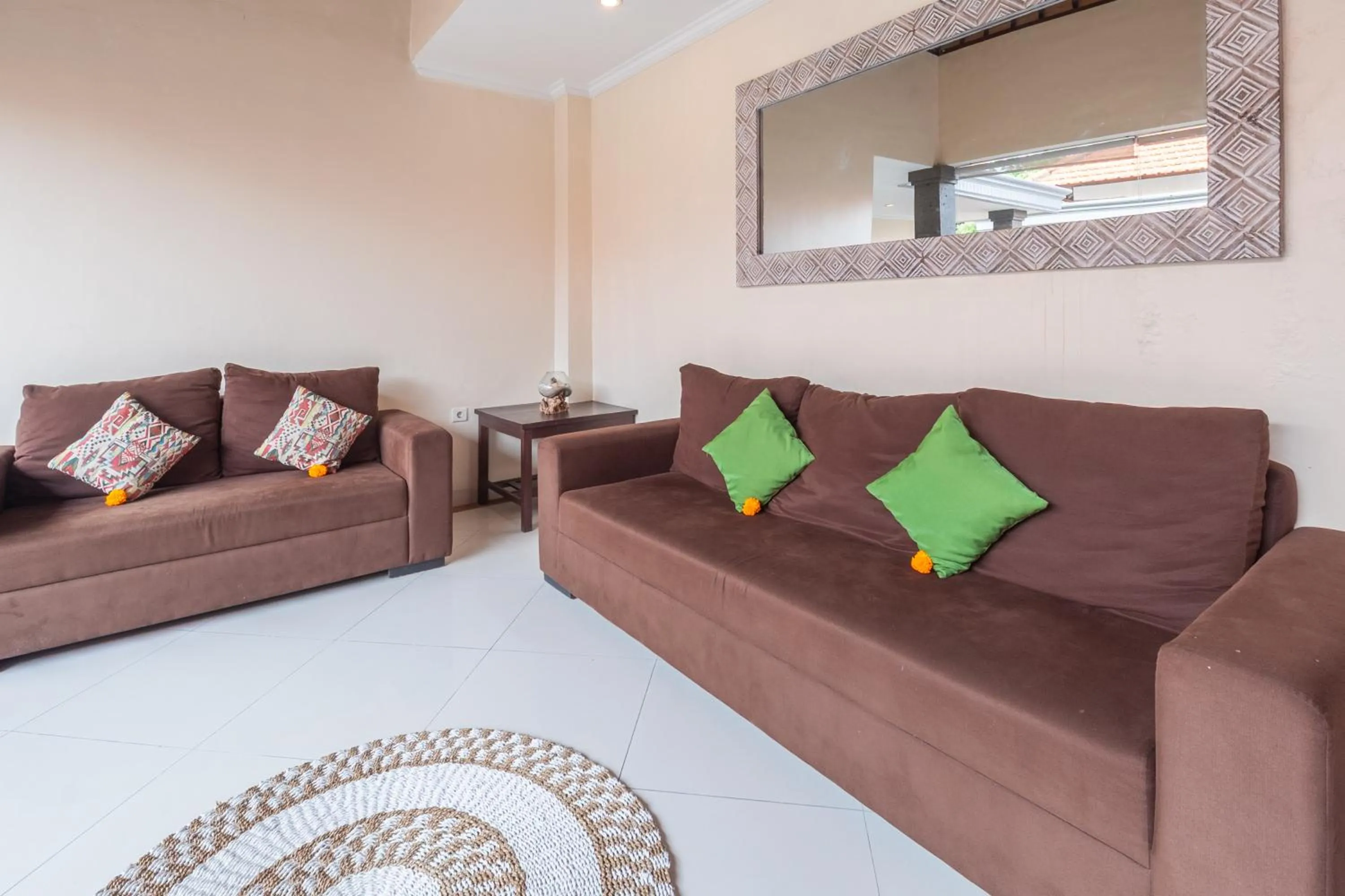 Living room in De' Bharata Bali Villas